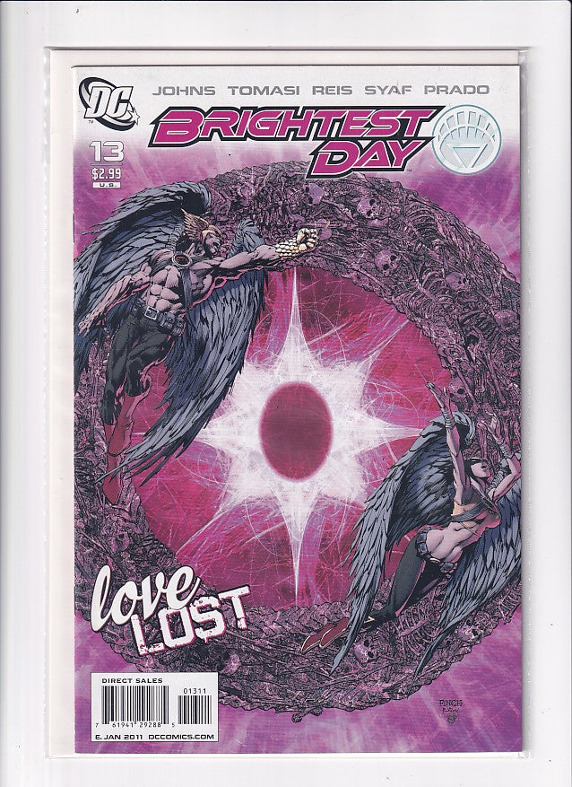 BRIGHTEST DAY LOVE LOST #13 - Slab City Comics