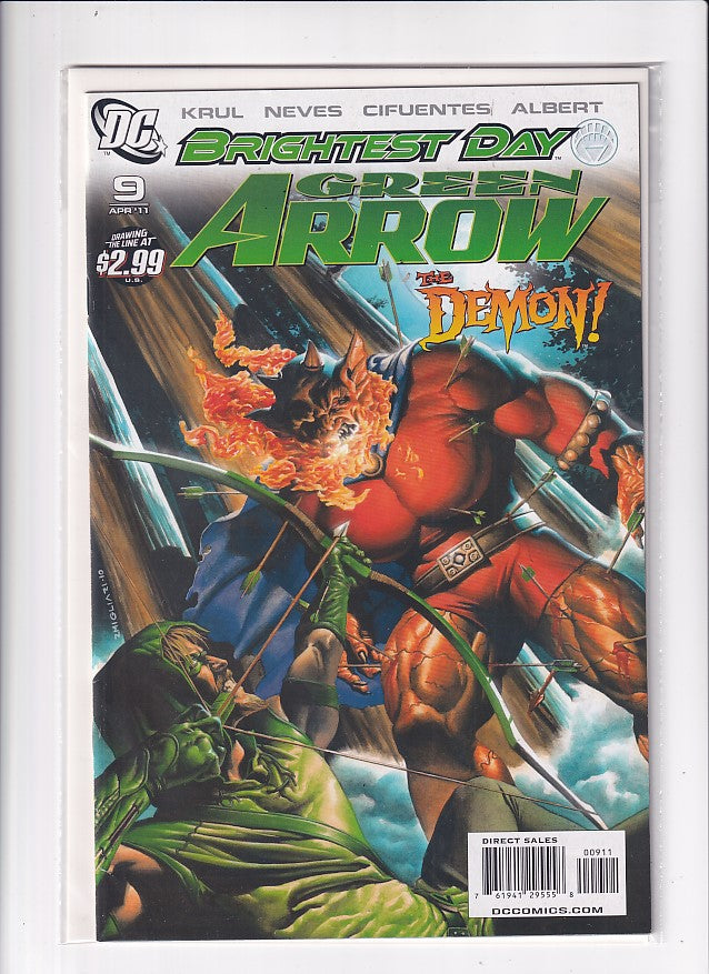 BRIGHTEST DAY GREEN ARROW #9 - Slab City Comics