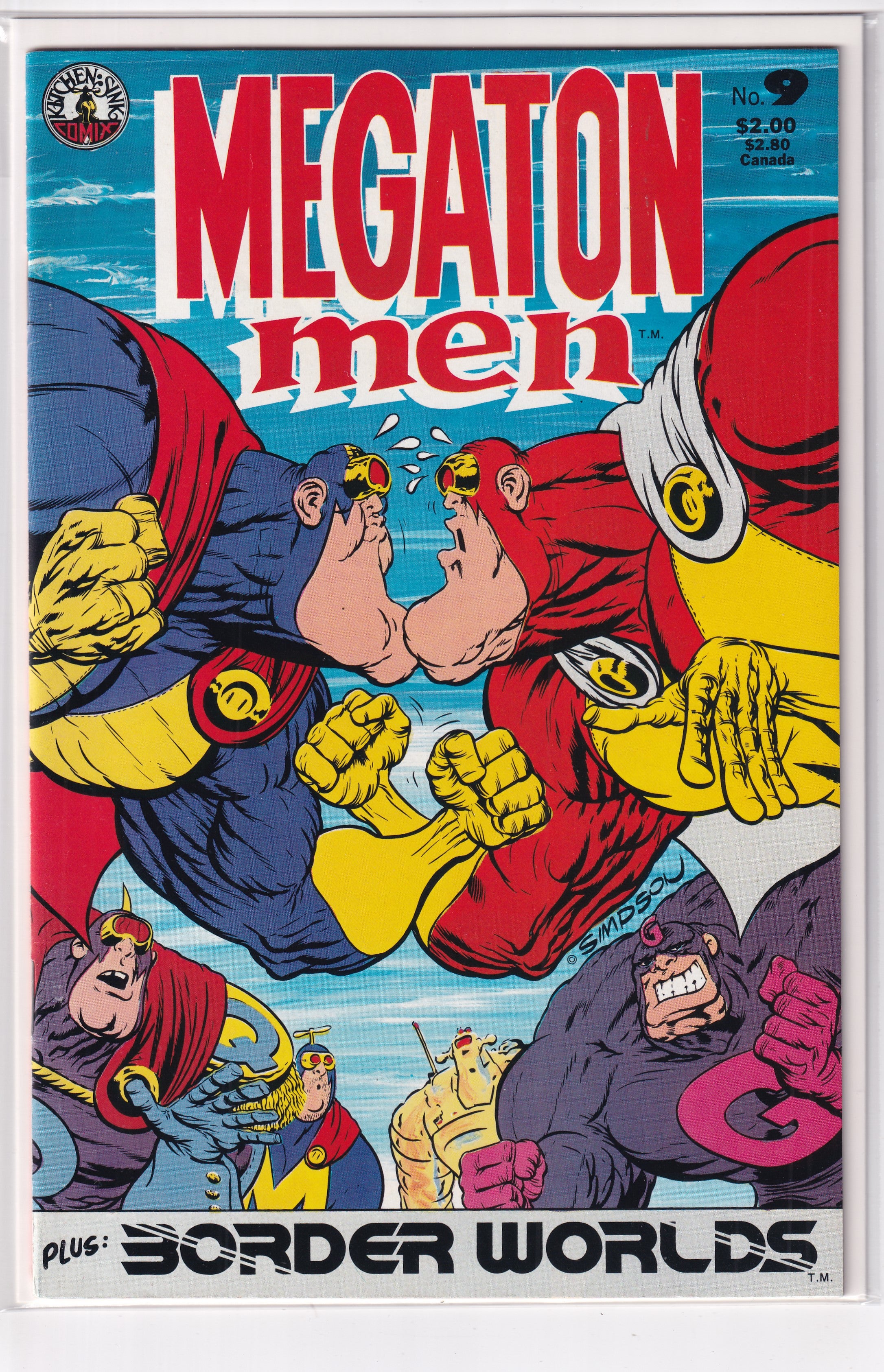 MEGATON MEN #9 - Slab City Comics