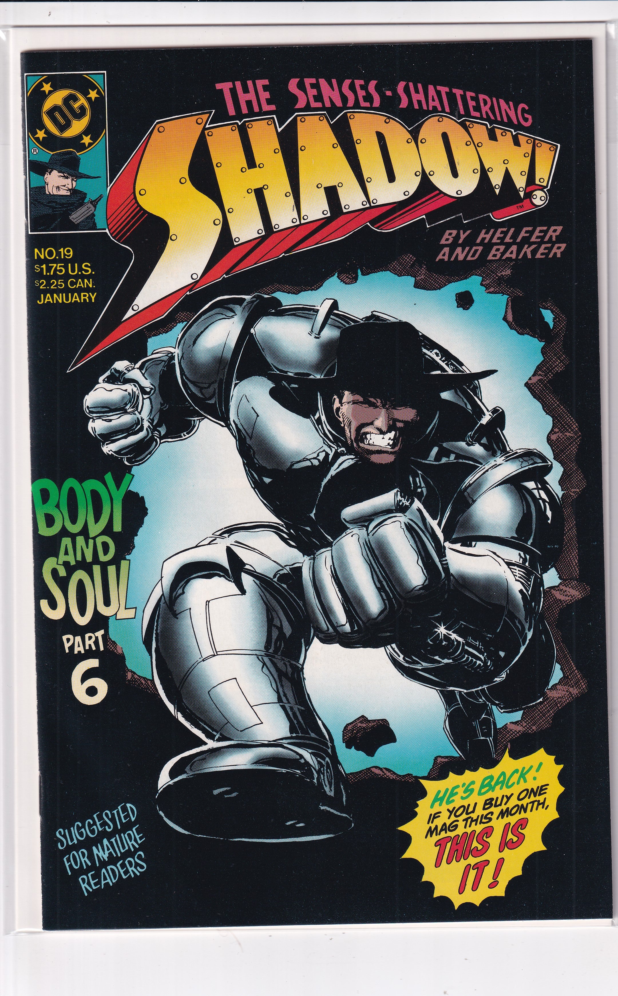 SHADOW #19 - Slab City Comics