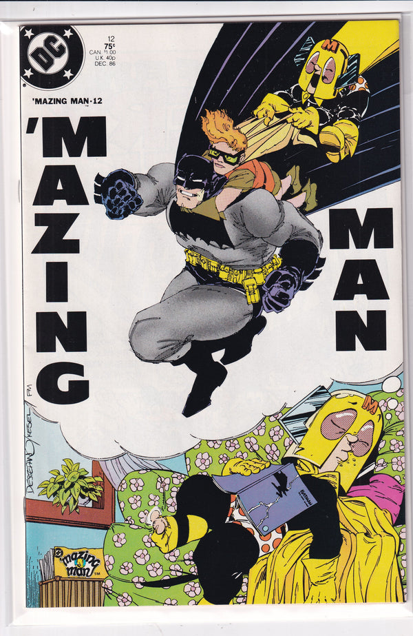 'MAZING MAN #12 - Slab City Comics 