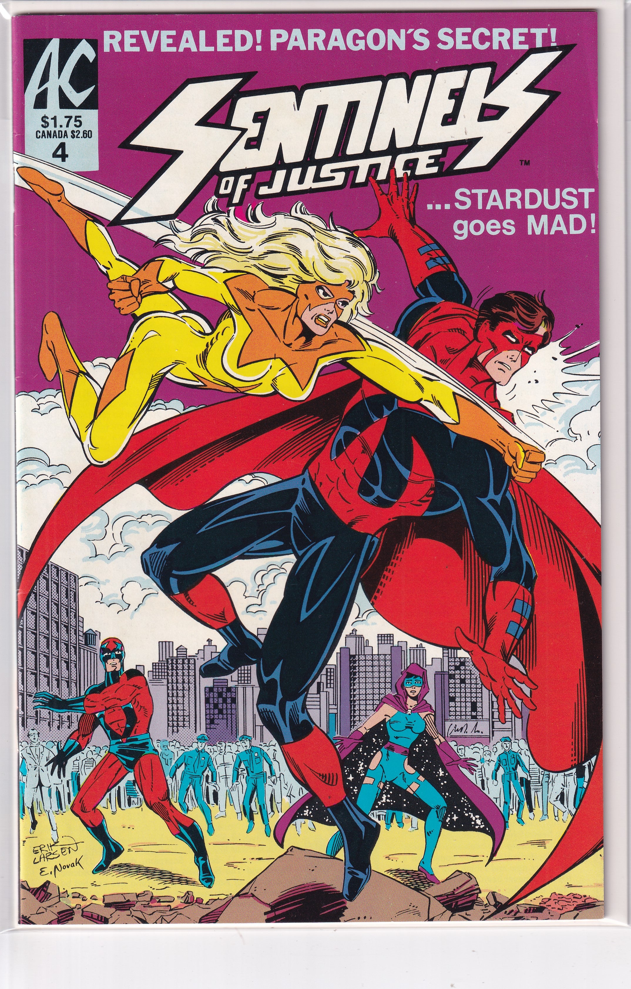 SENTINELS OF JUSTICE #4 - Slab City Comics