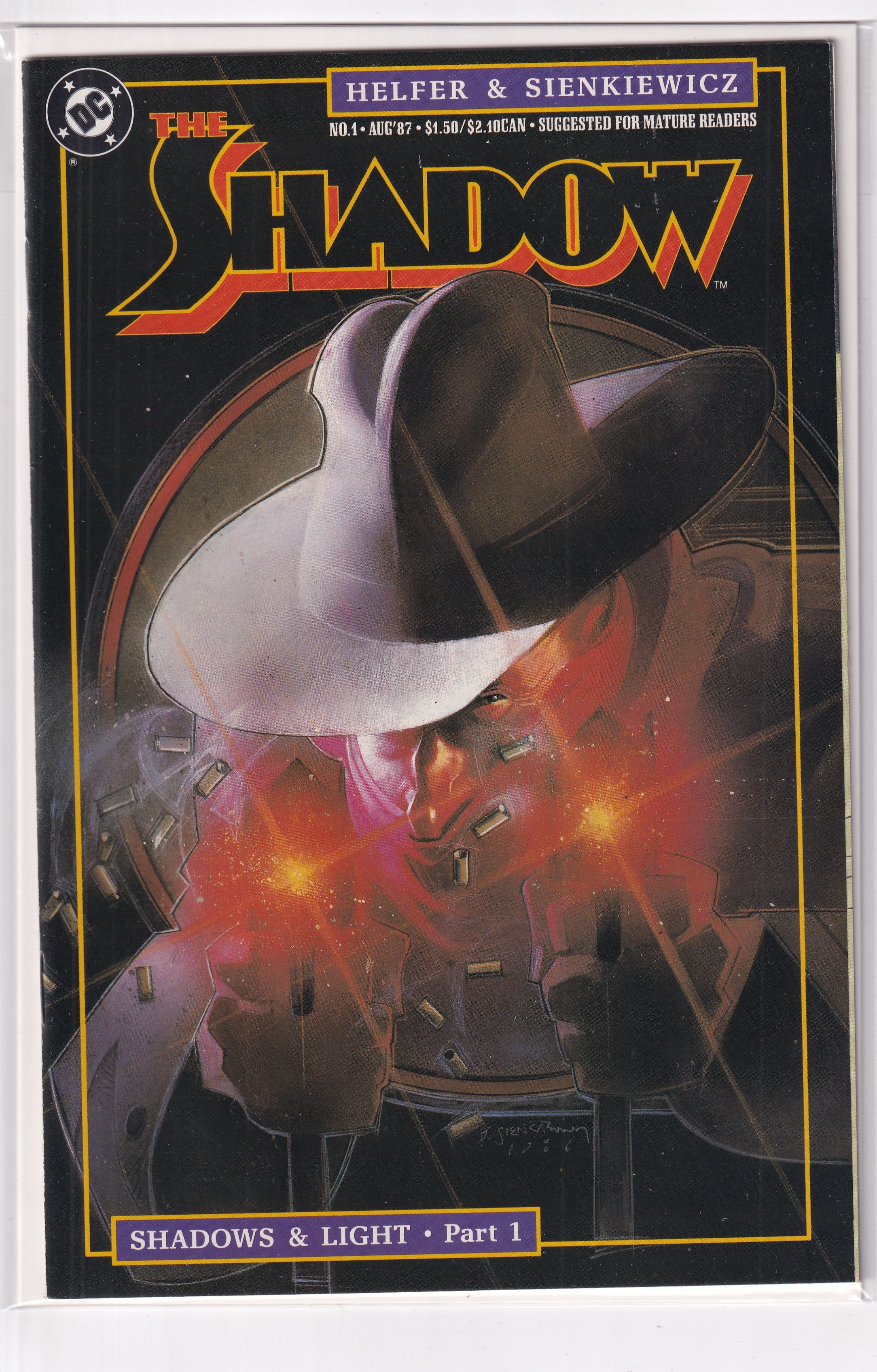SHADOW #1 SHADOW AND LIGHT - Slab City Comics