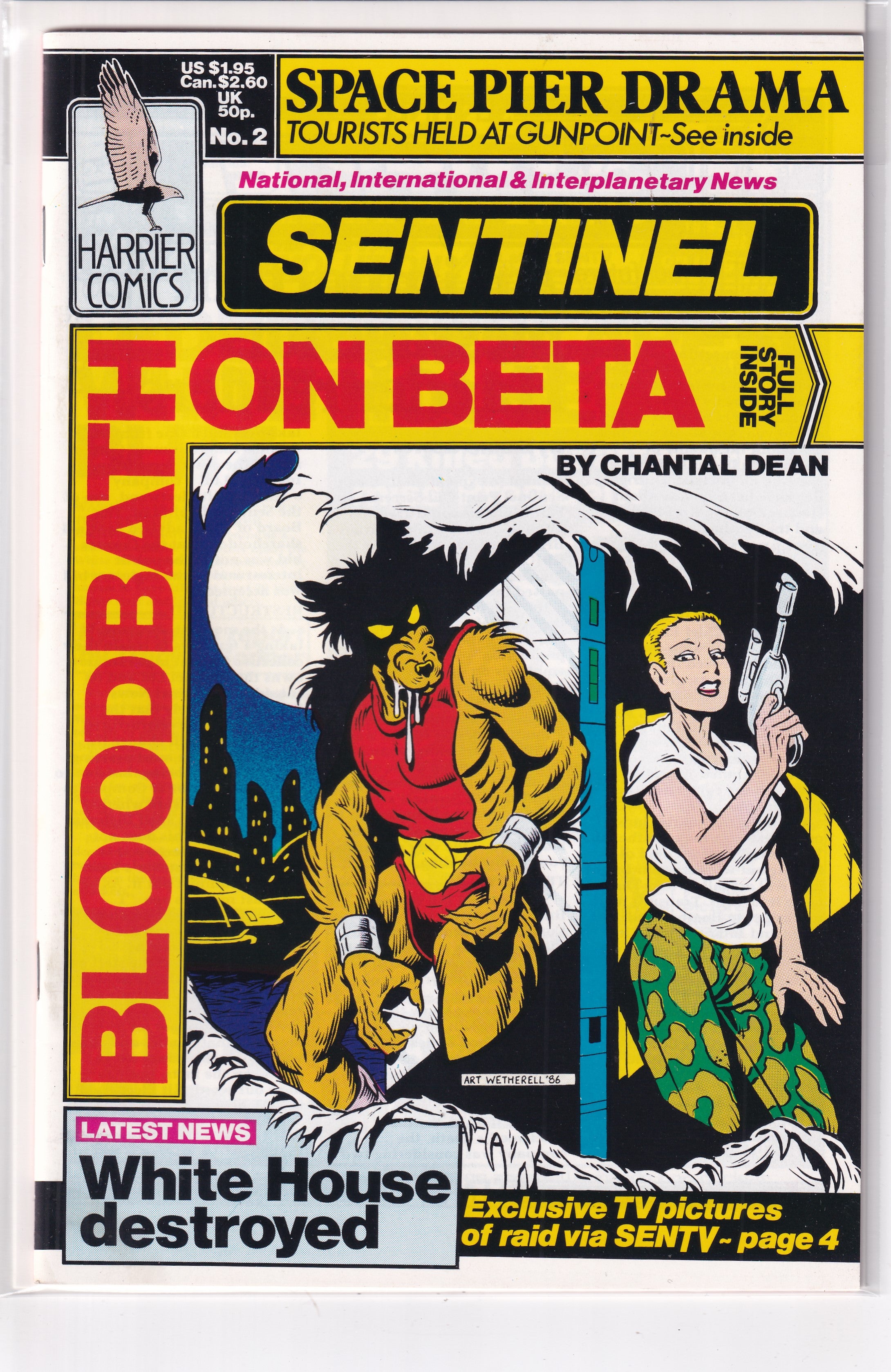 SENTINEL BLOODBATH ON BETA #2 - Slab City Comics