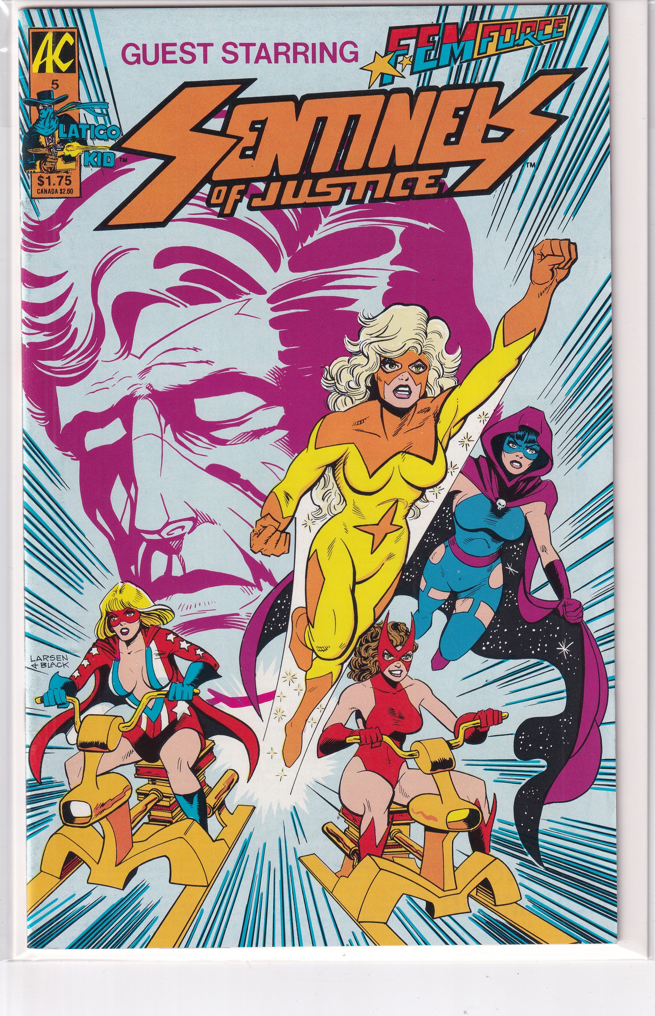 SENTINELS OF JUSTICE #5 - Slab City Comics