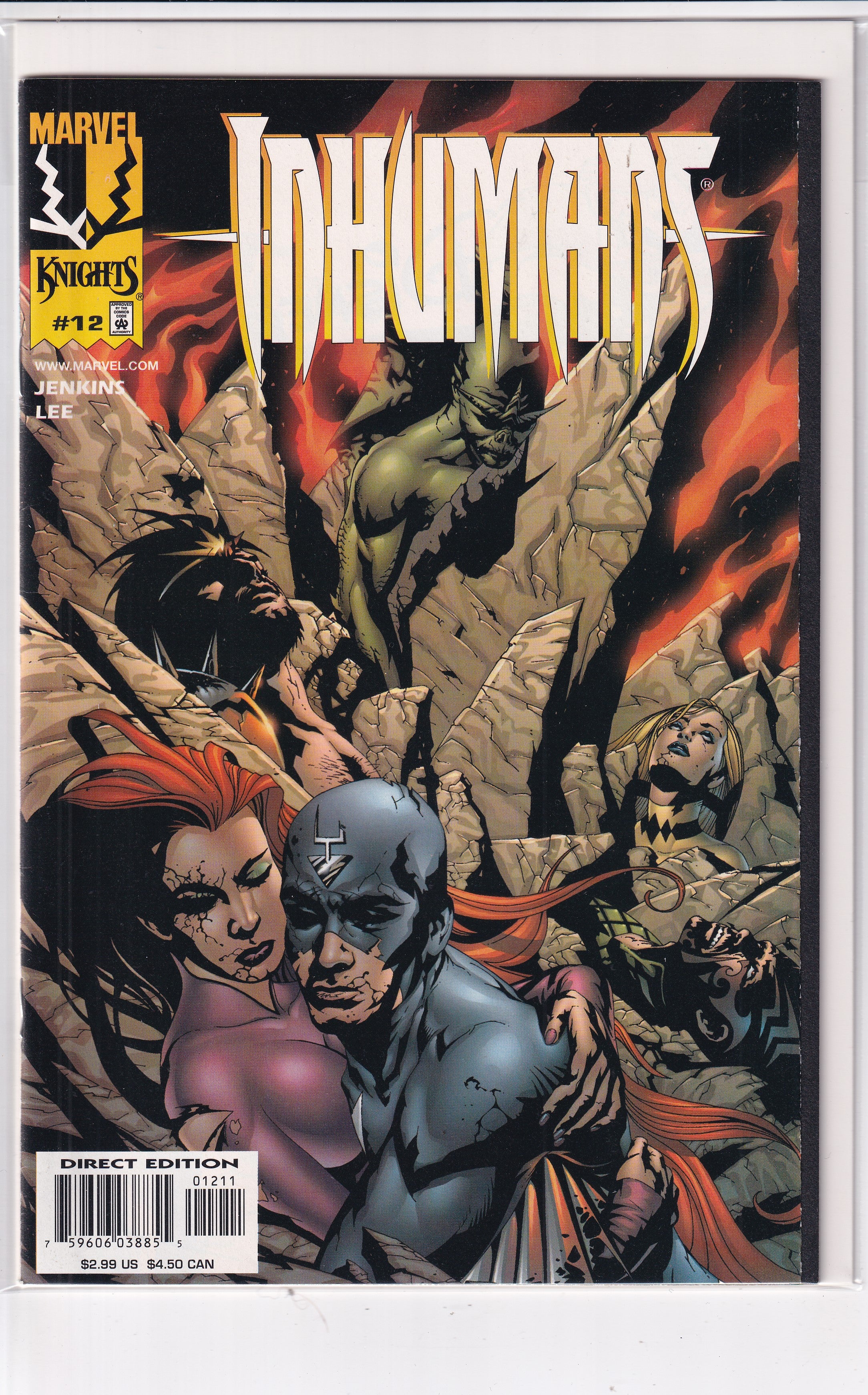 INHUMANS #12 - Slab City Comics