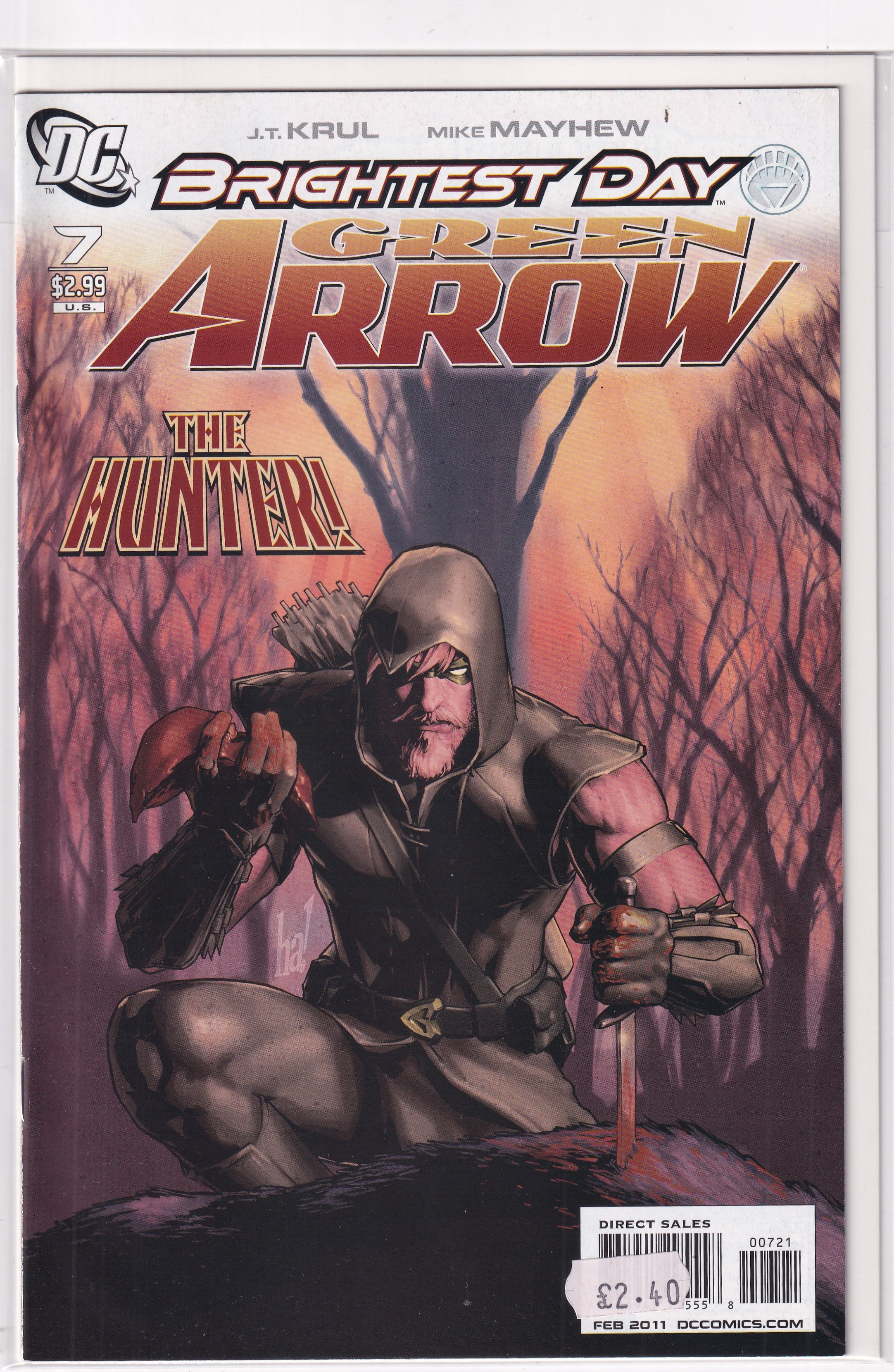 BRIGHTEST DAY GREEN ARROW #7 - Slab City Comics