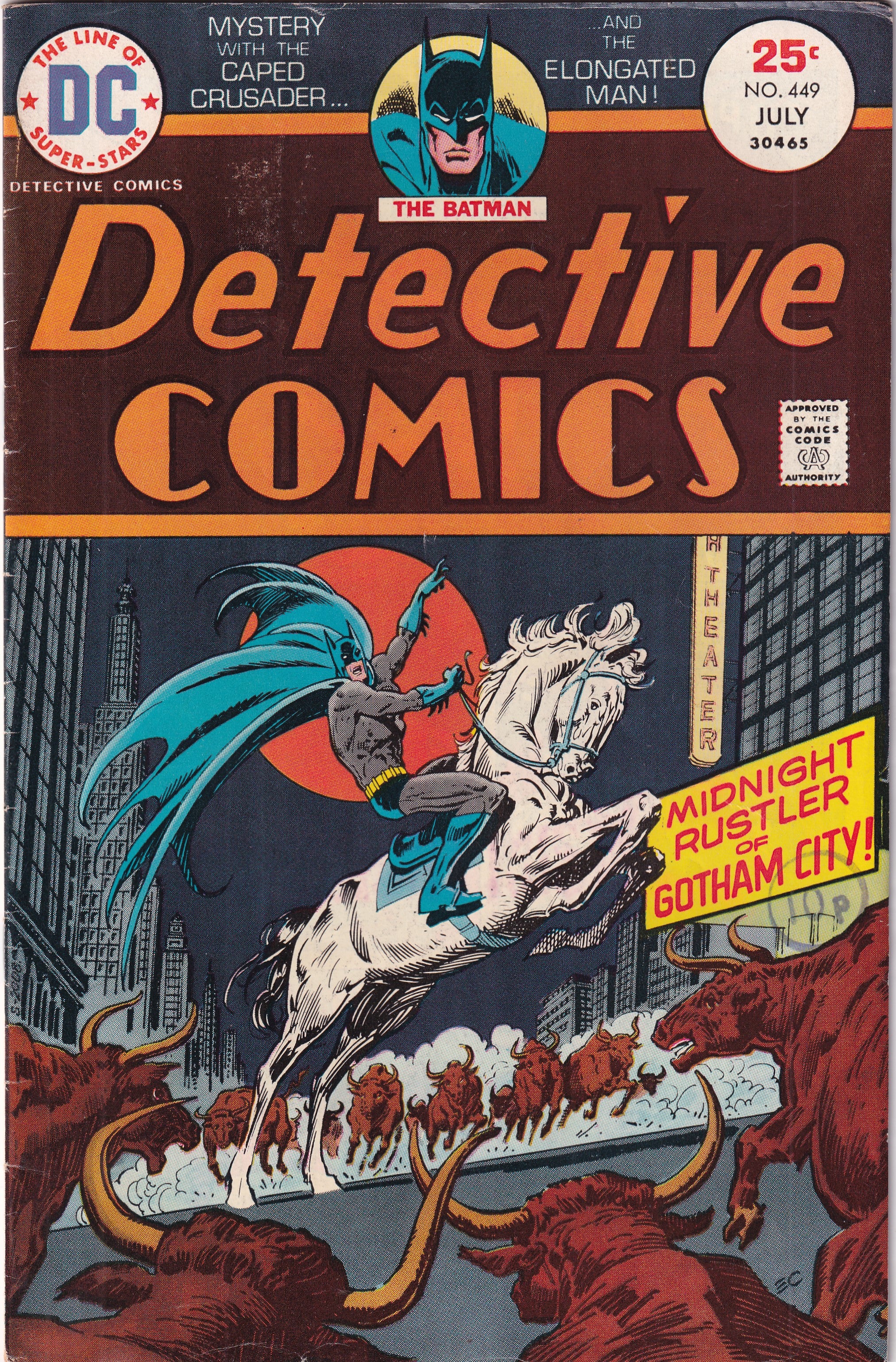 DETECTIVE COMICS #449 - Slab City Comics