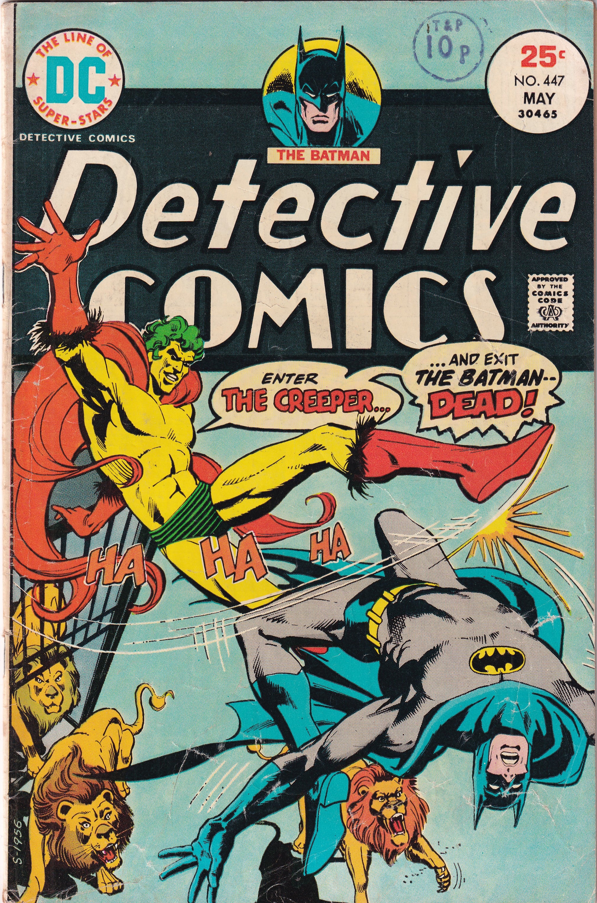 DETECTIVE COMICS #447 - Slab City Comics