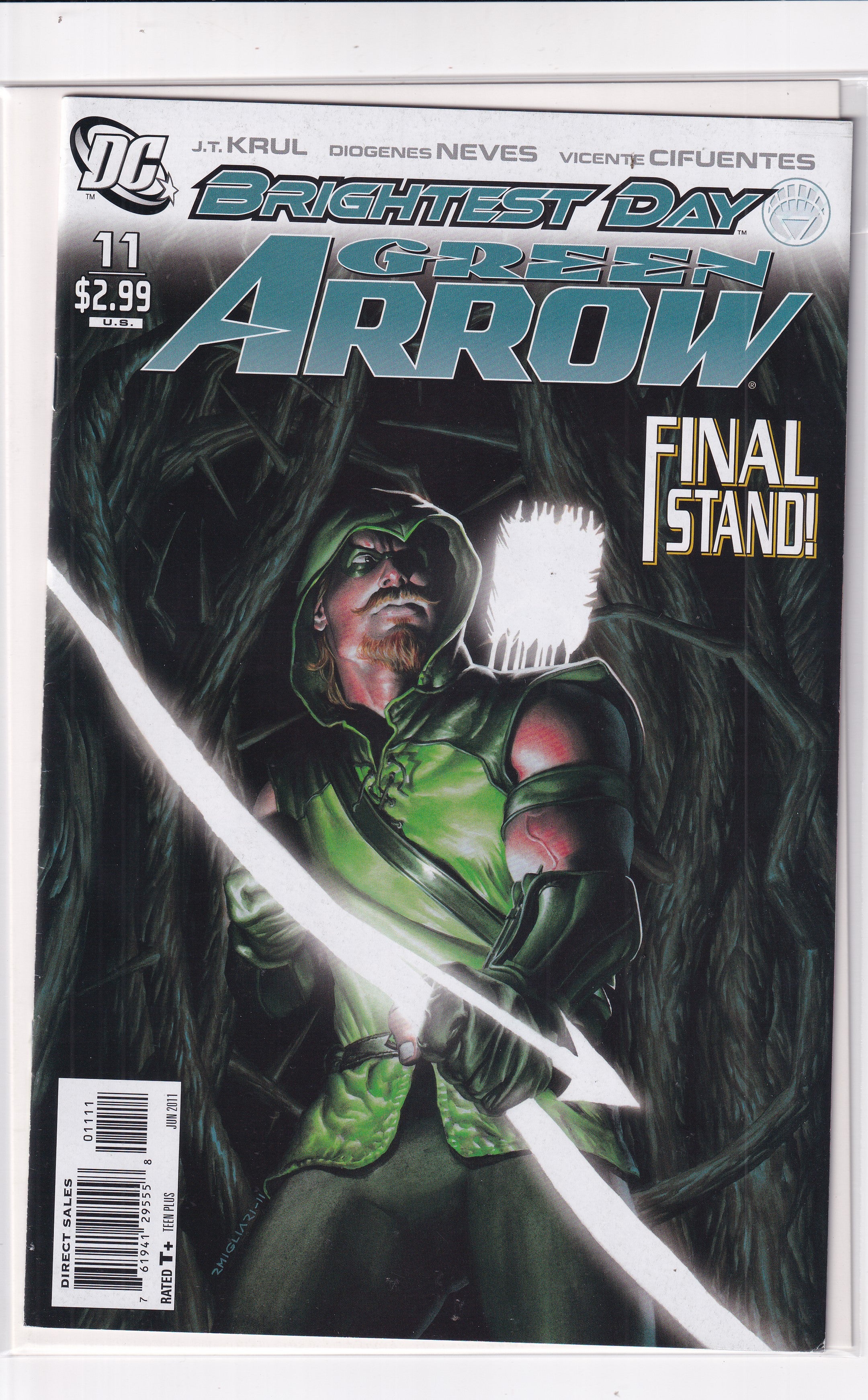 BRIGHTEST DAY GREEN ARROW #11 - Slab City Comics