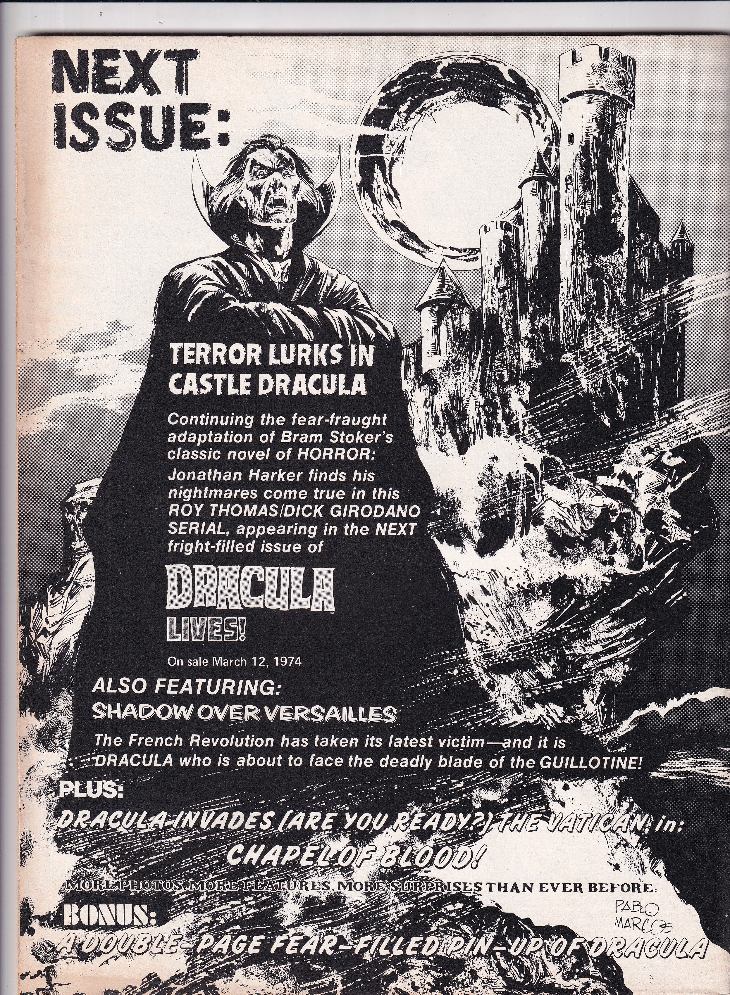 DRACULA LIVES #74 - Slab City Comics