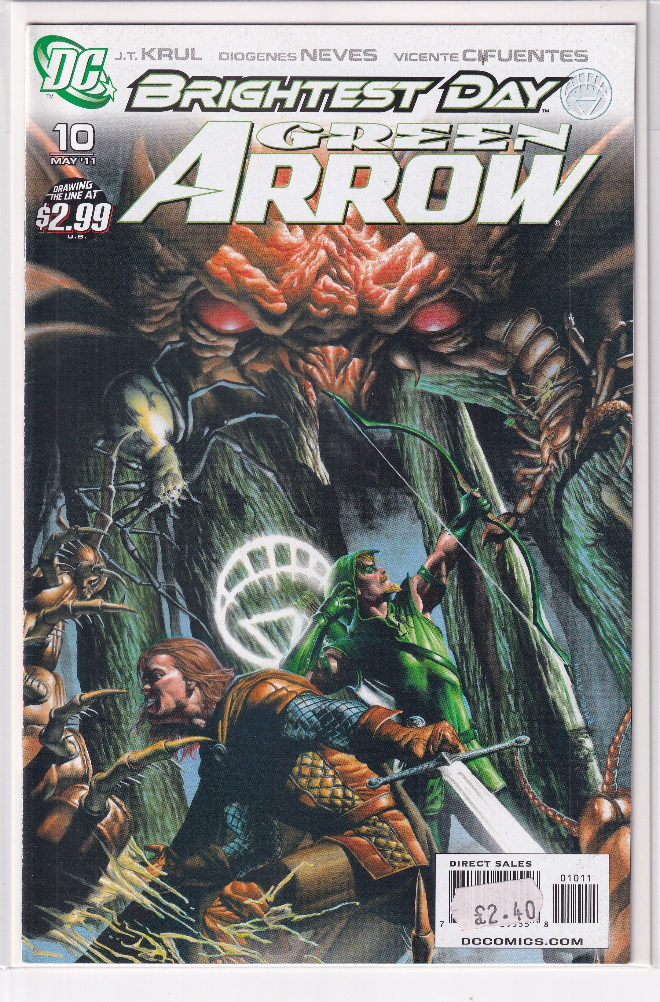 BRIGHTEST DAY GREEN ARROW #10 - Slab City Comics