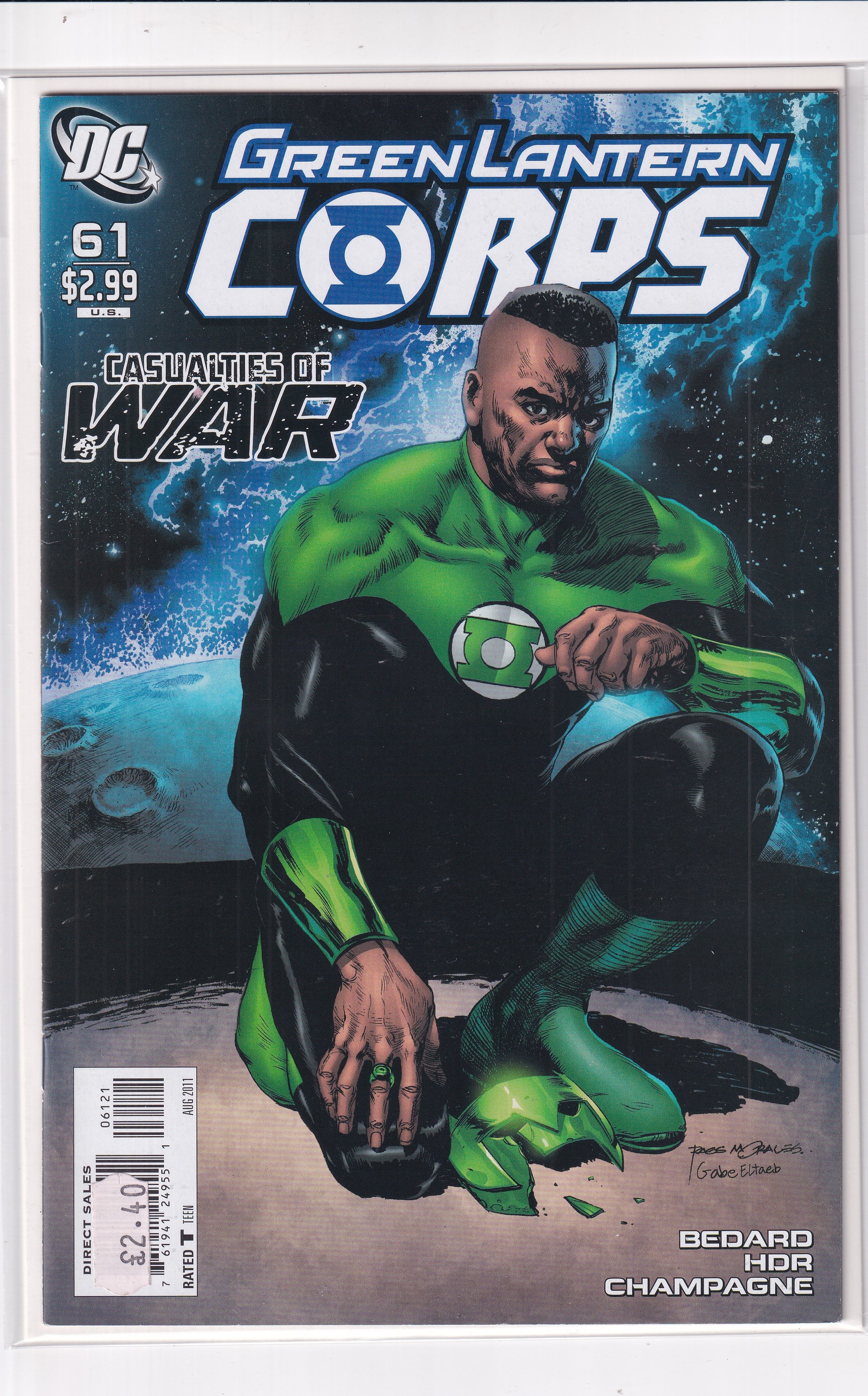 GREEN LANTERN CORPS #61 - Slab City Comics