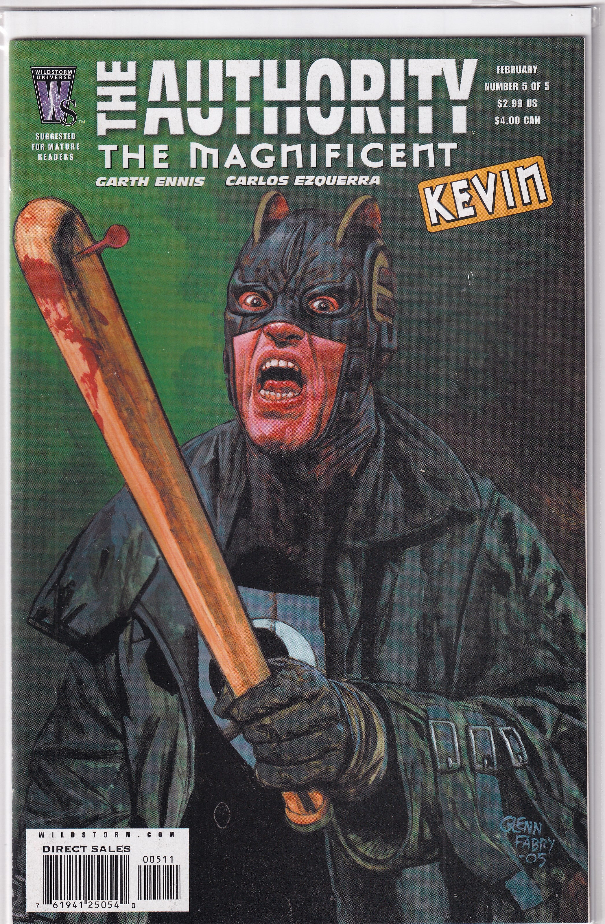 AUTHORITY MAGNIFICENT KEVIN #5 - Slab City Comics