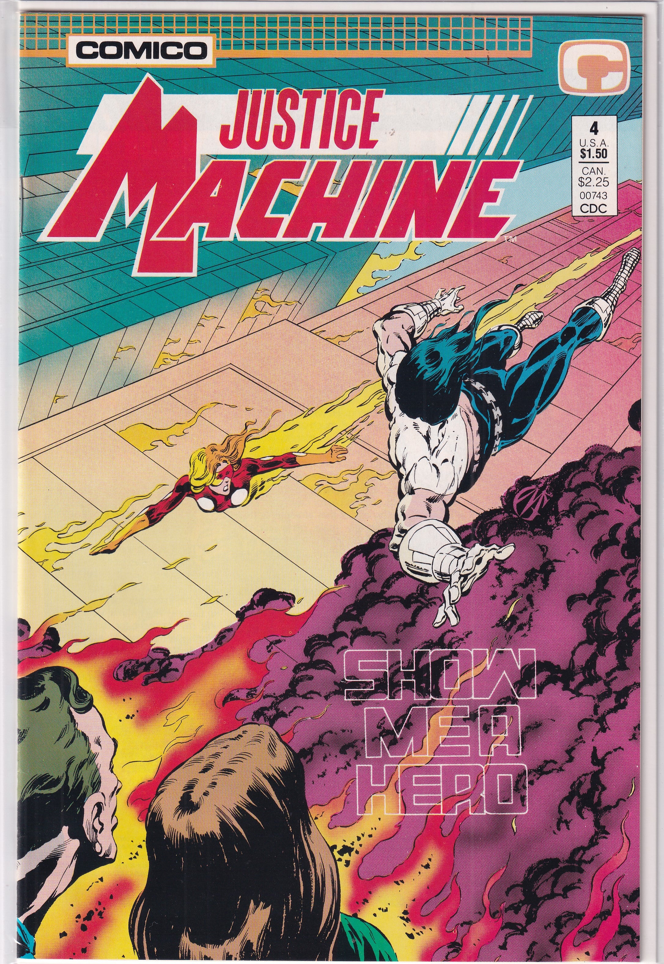 JUSTICE MACHINE #4 - Slab City Comics