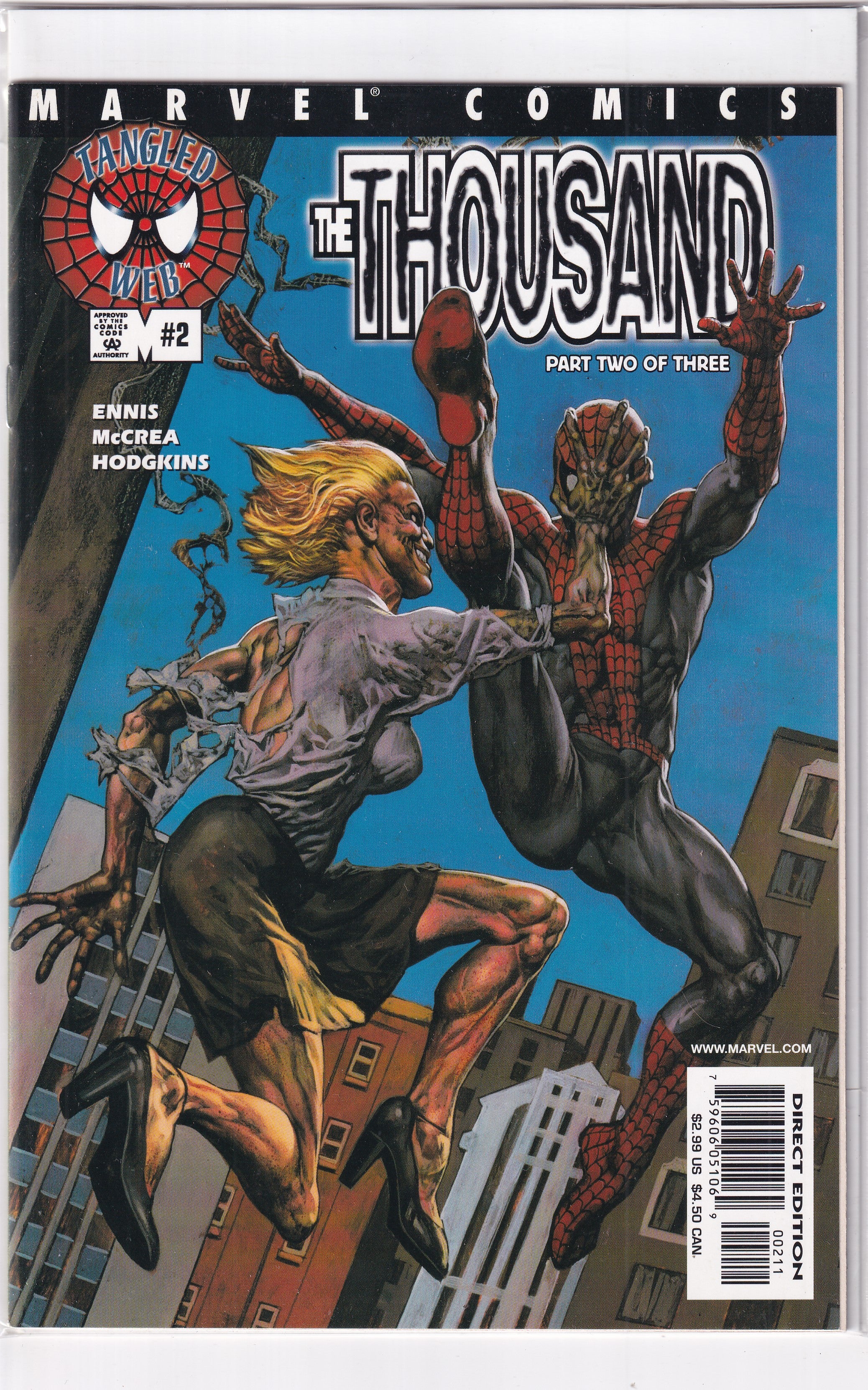 THOUSAND TANGLED WEB #2 - Slab City Comics