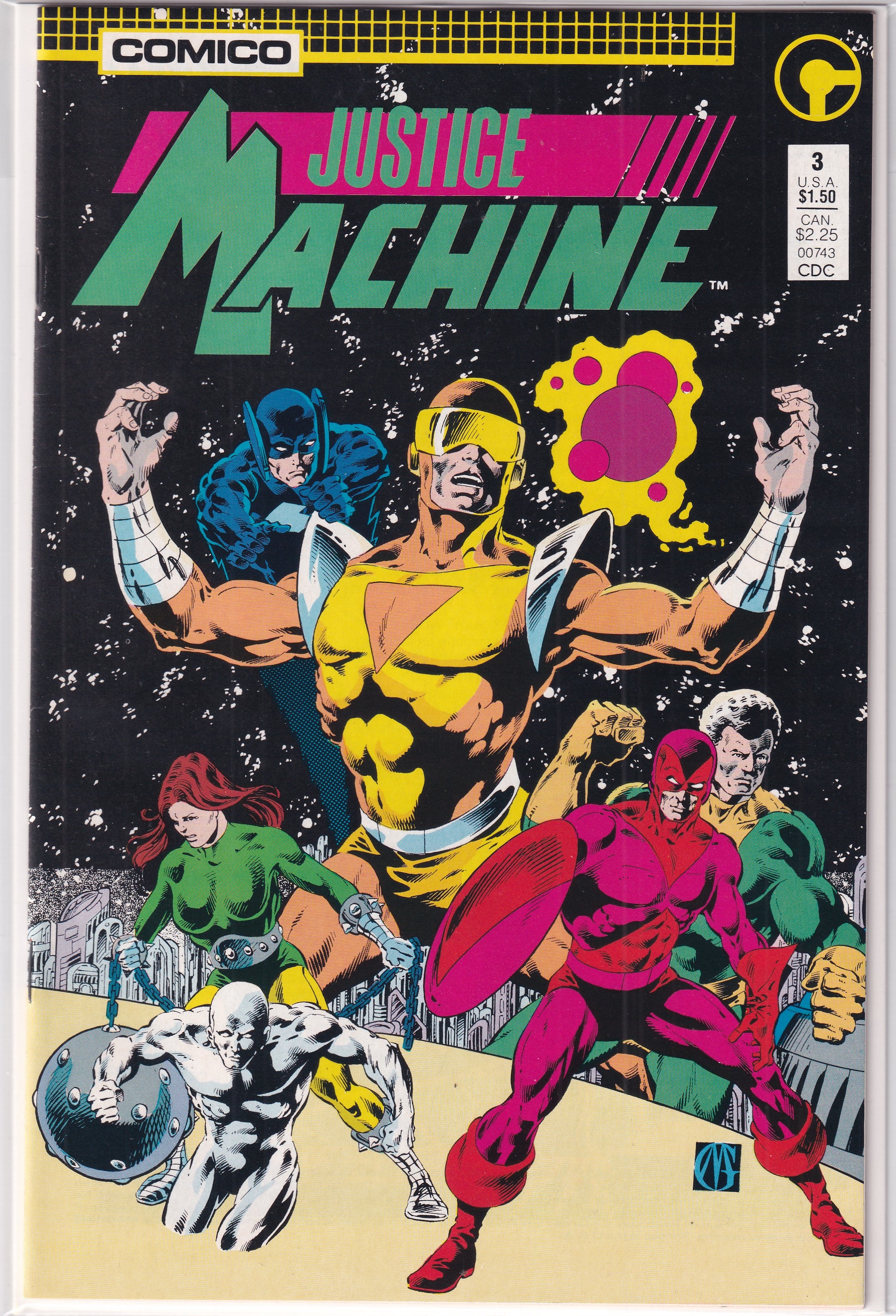 JUSTICE MACHINE #3 - Slab City Comics