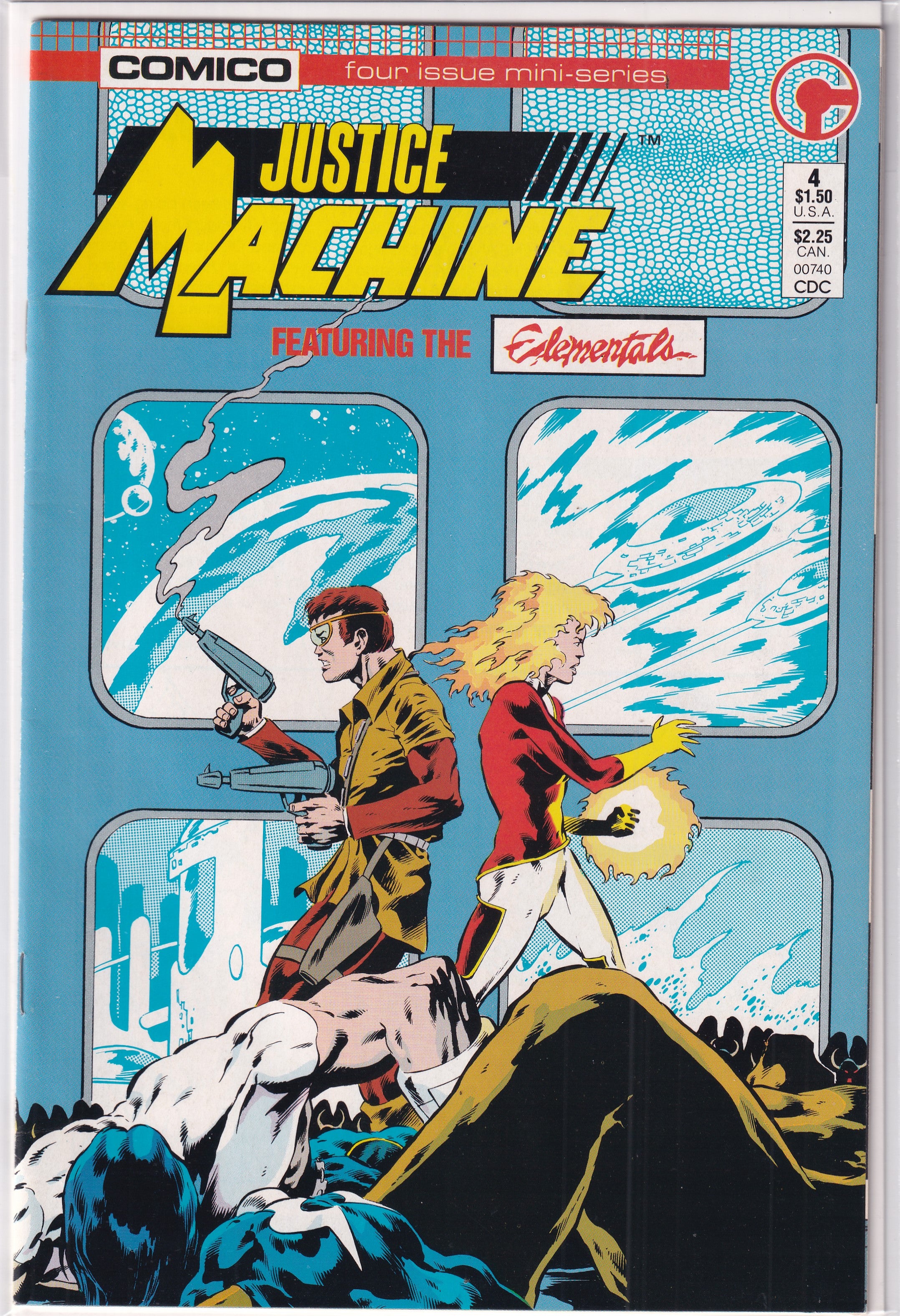 JUSTICE MACHINE #4 - Slab City Comics
