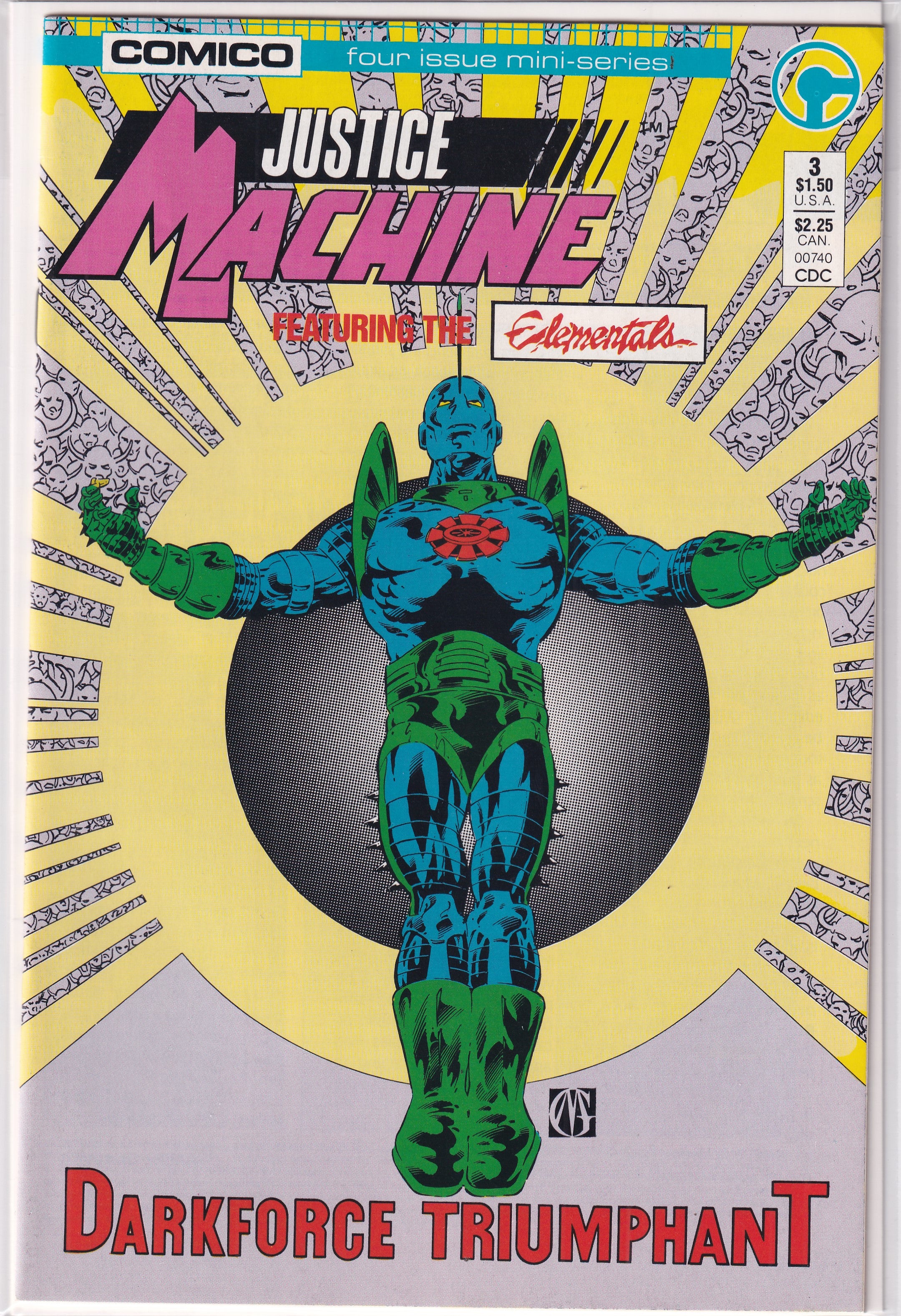 JUSTICE MACHINE #3 - Slab City Comics
