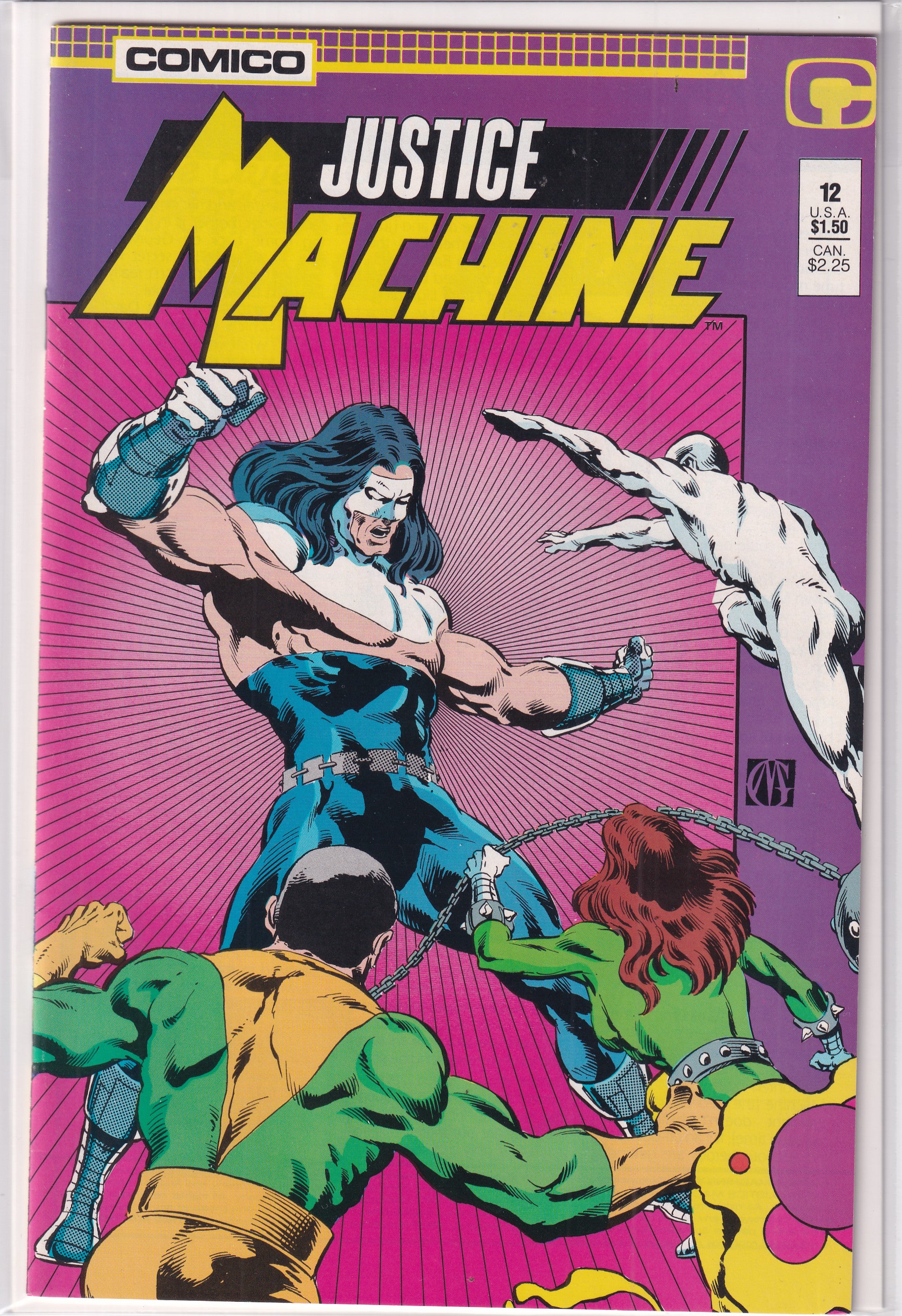 JUSTICE MACHINE #12 - Slab City Comics