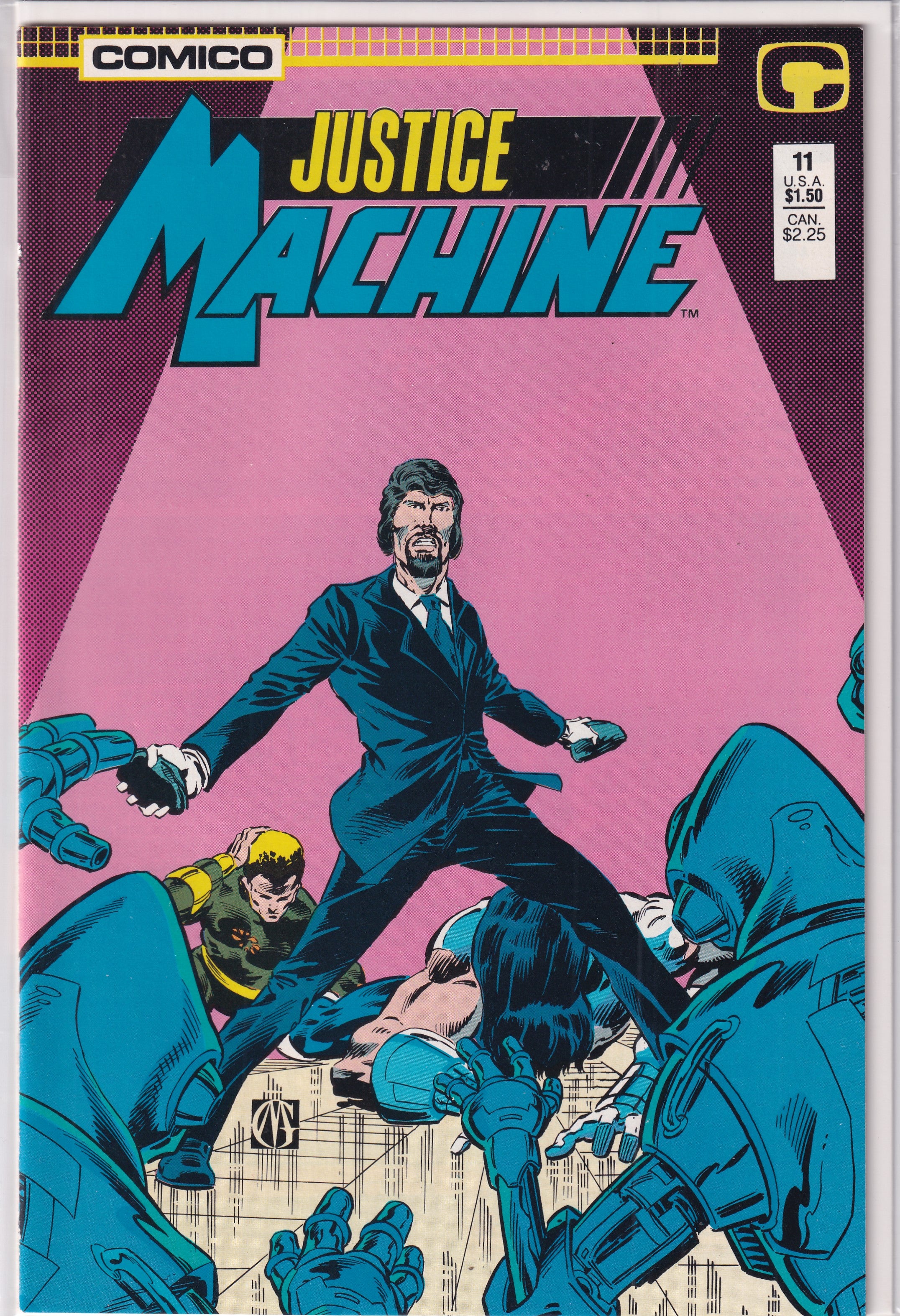JUSTICE MACHINE #11 - Slab City Comics