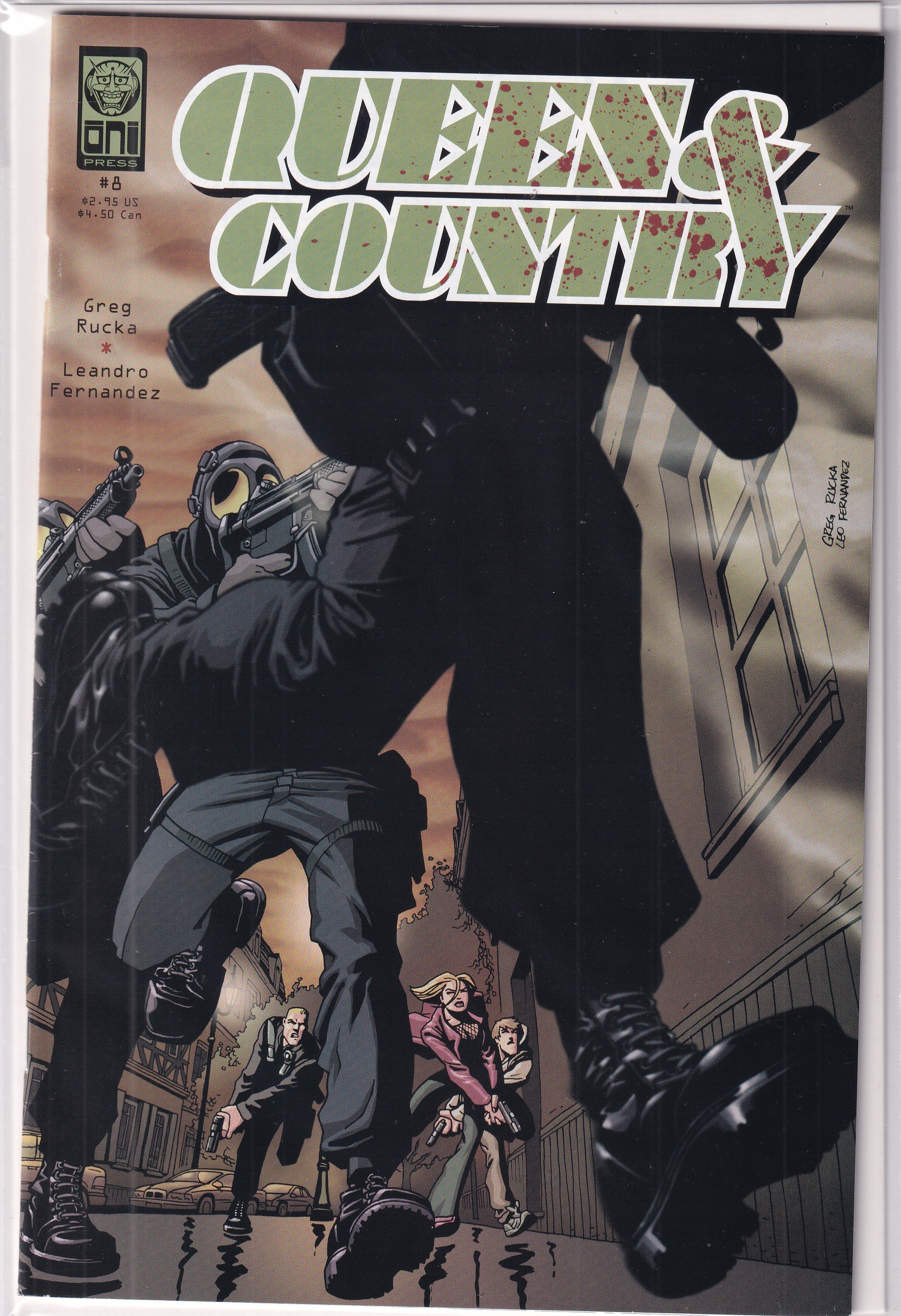 QUEEN & COUNTRY #8 - Slab City Comics