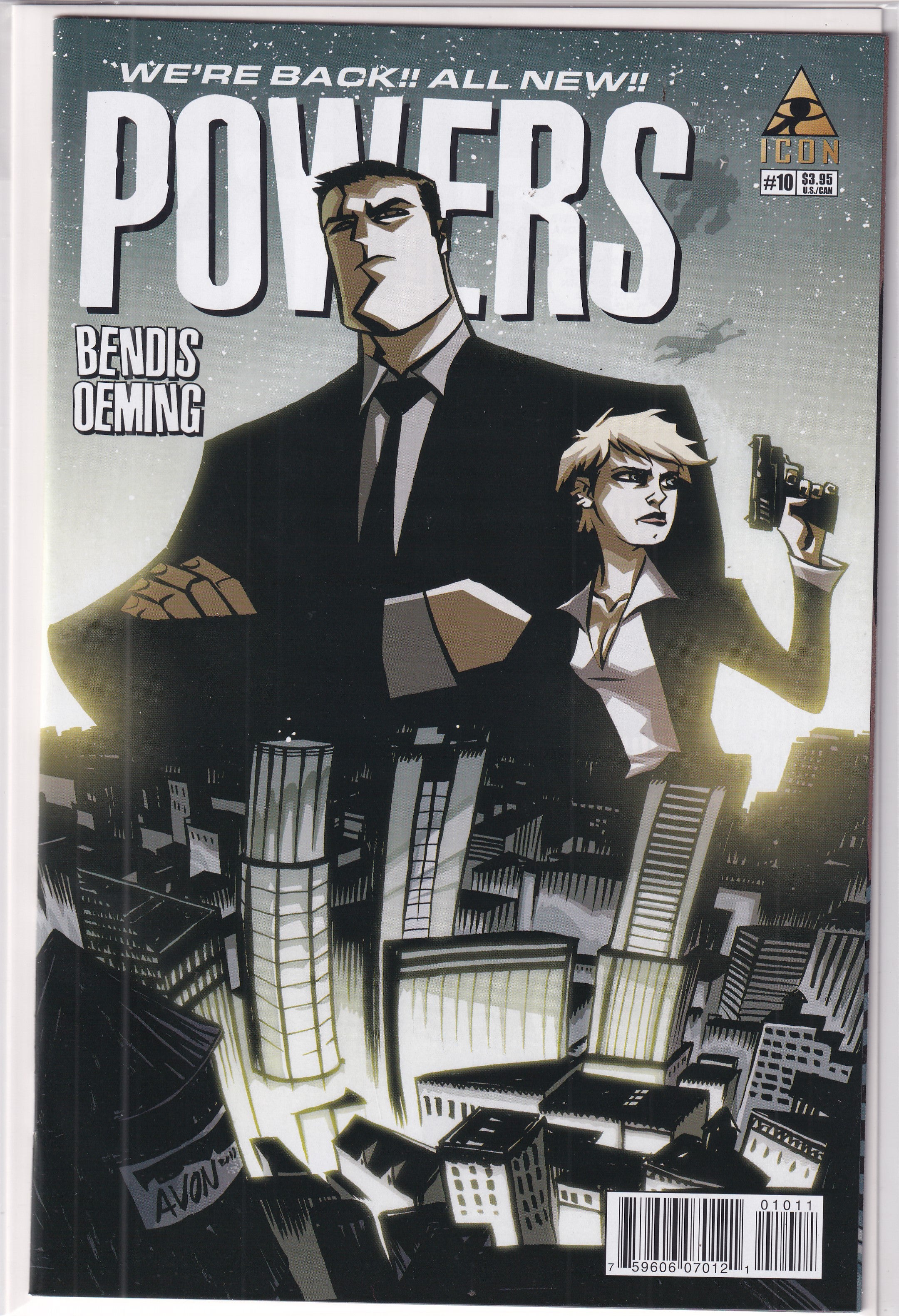 POWERS #10 - Slab City Comics