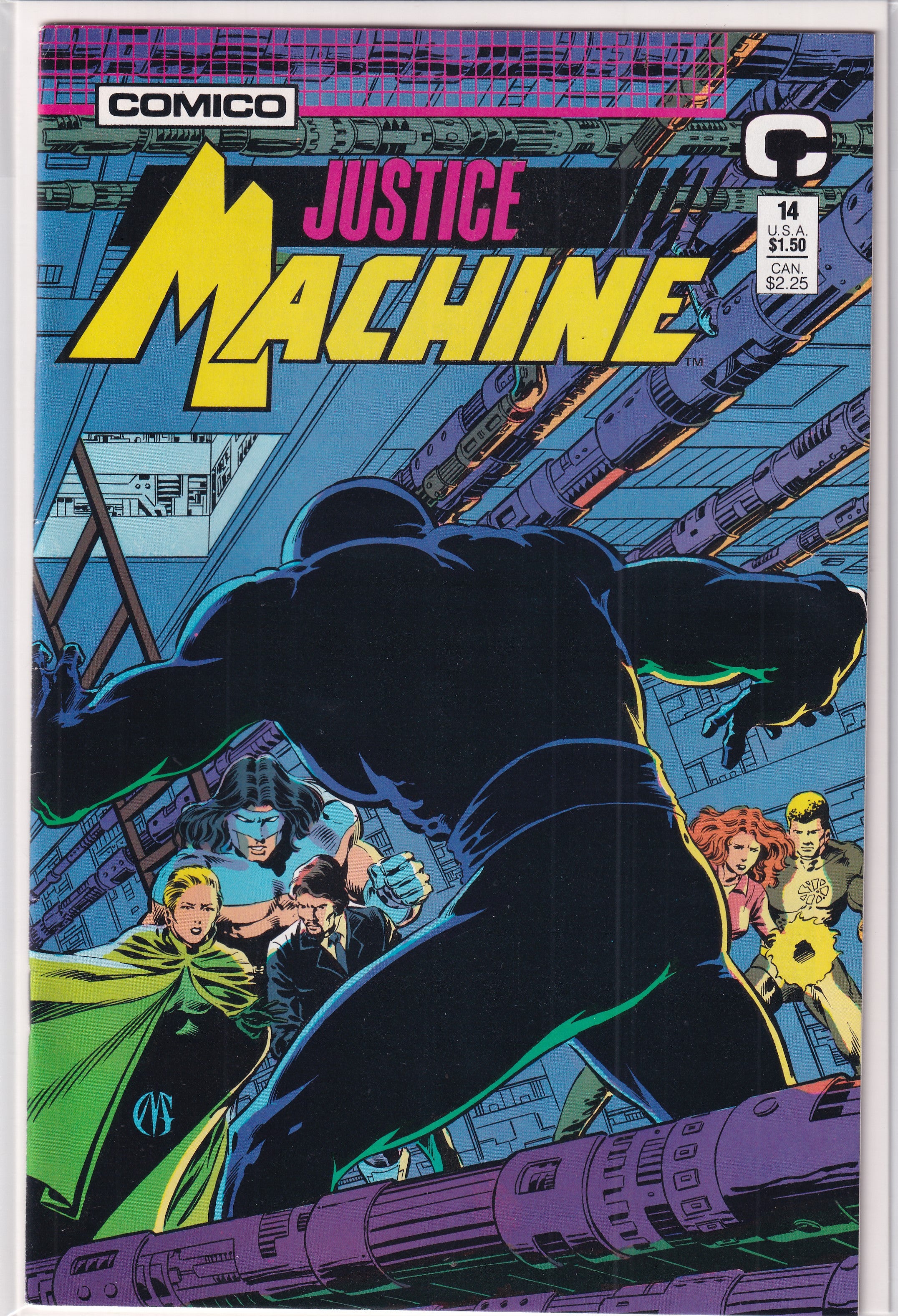 JUSTICE MACHINE #14 - Slab City Comics