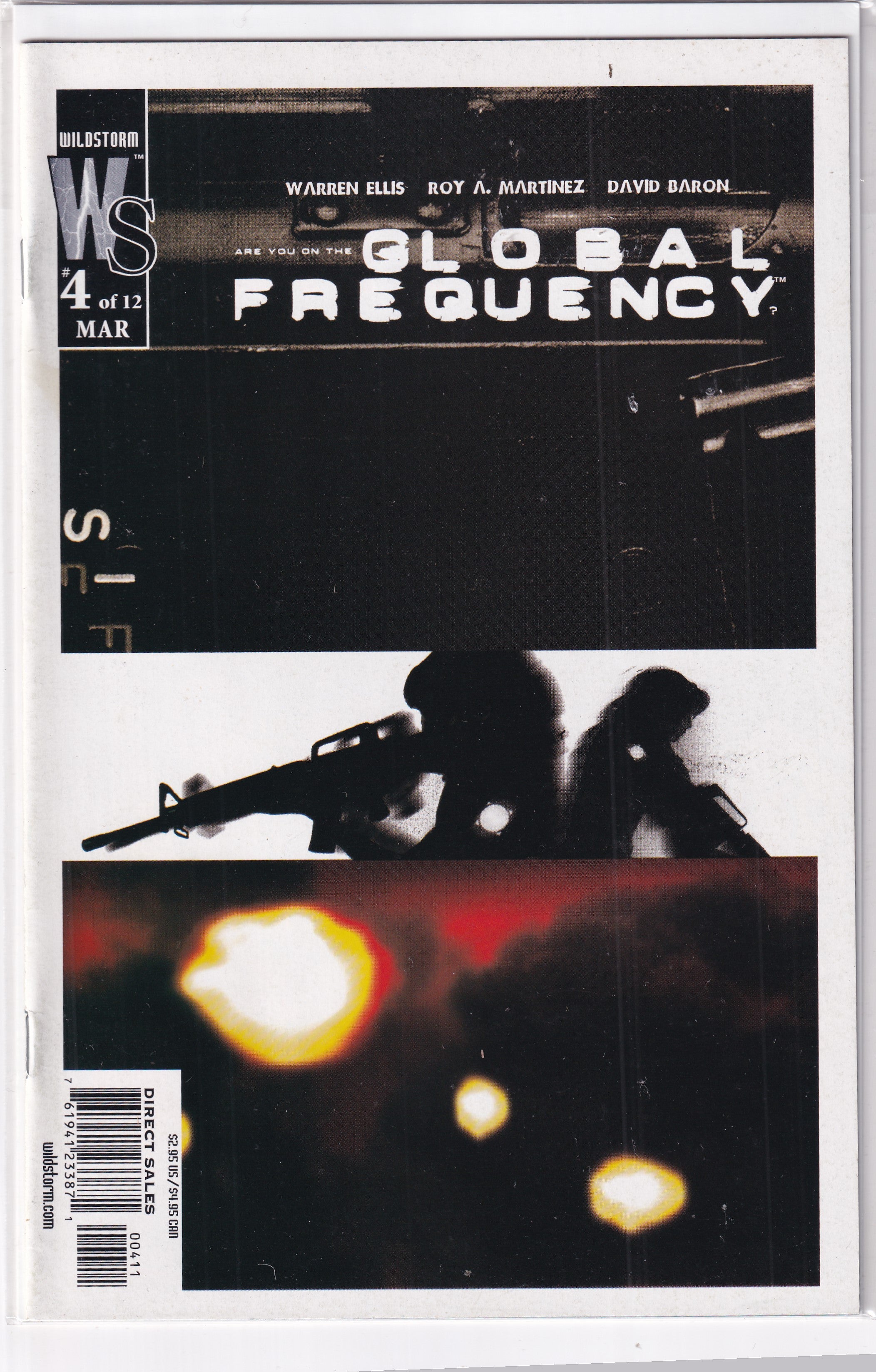 GLOBAL FREQUENCY #4 - Slab City Comics