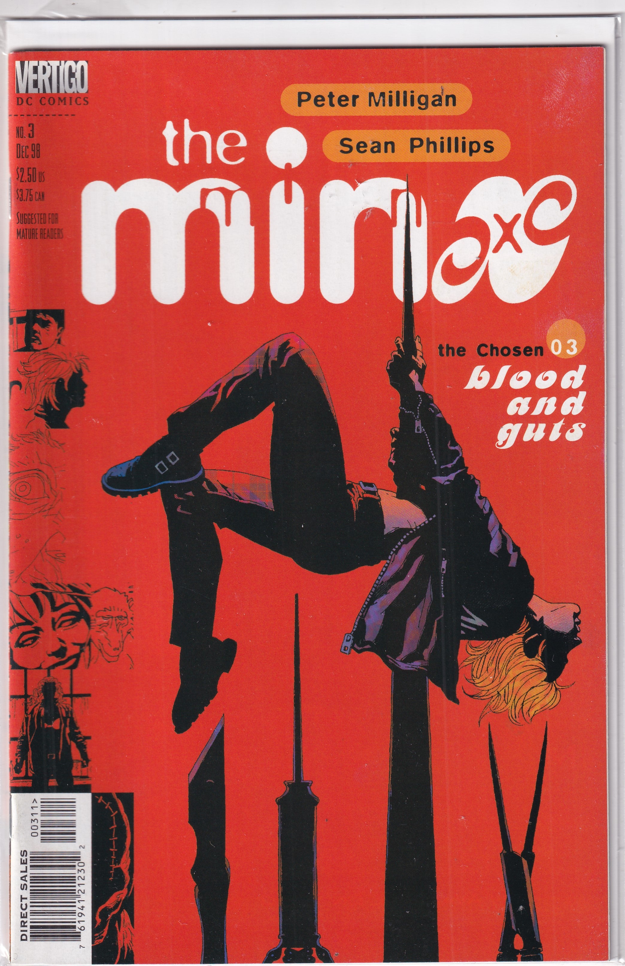 THE MINX CHOSEN BLOOD AND GUTS #3 - Slab City Comics