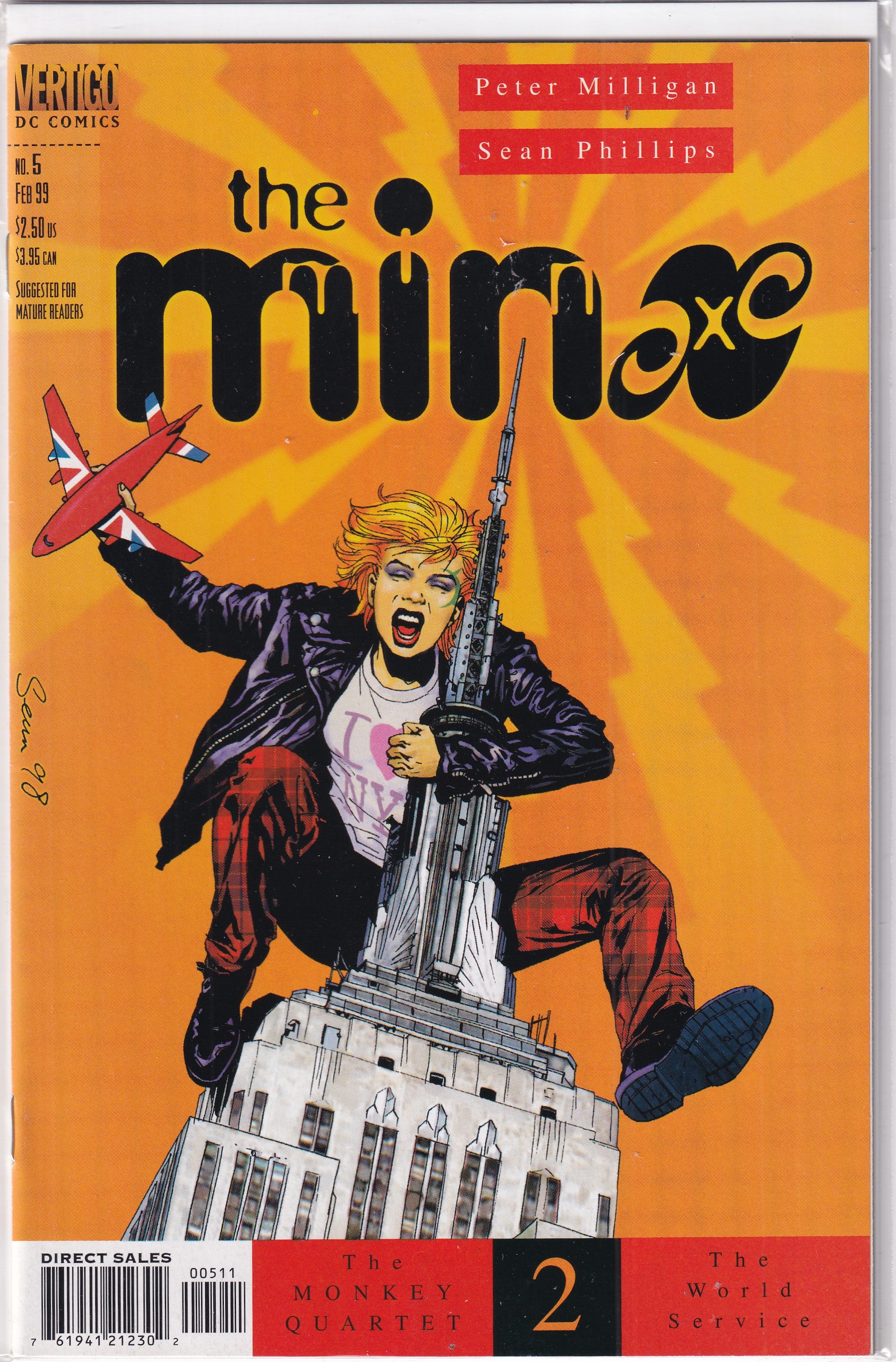 THE MINX MONKEY QUARTET #2 - Slab City Comics