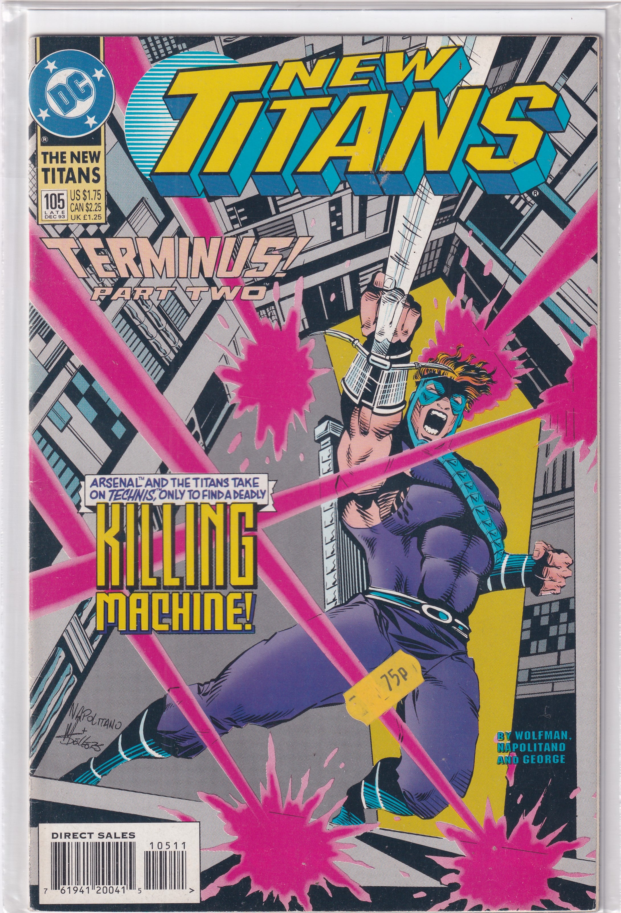 NEW TITANS #105 - Slab City Comics