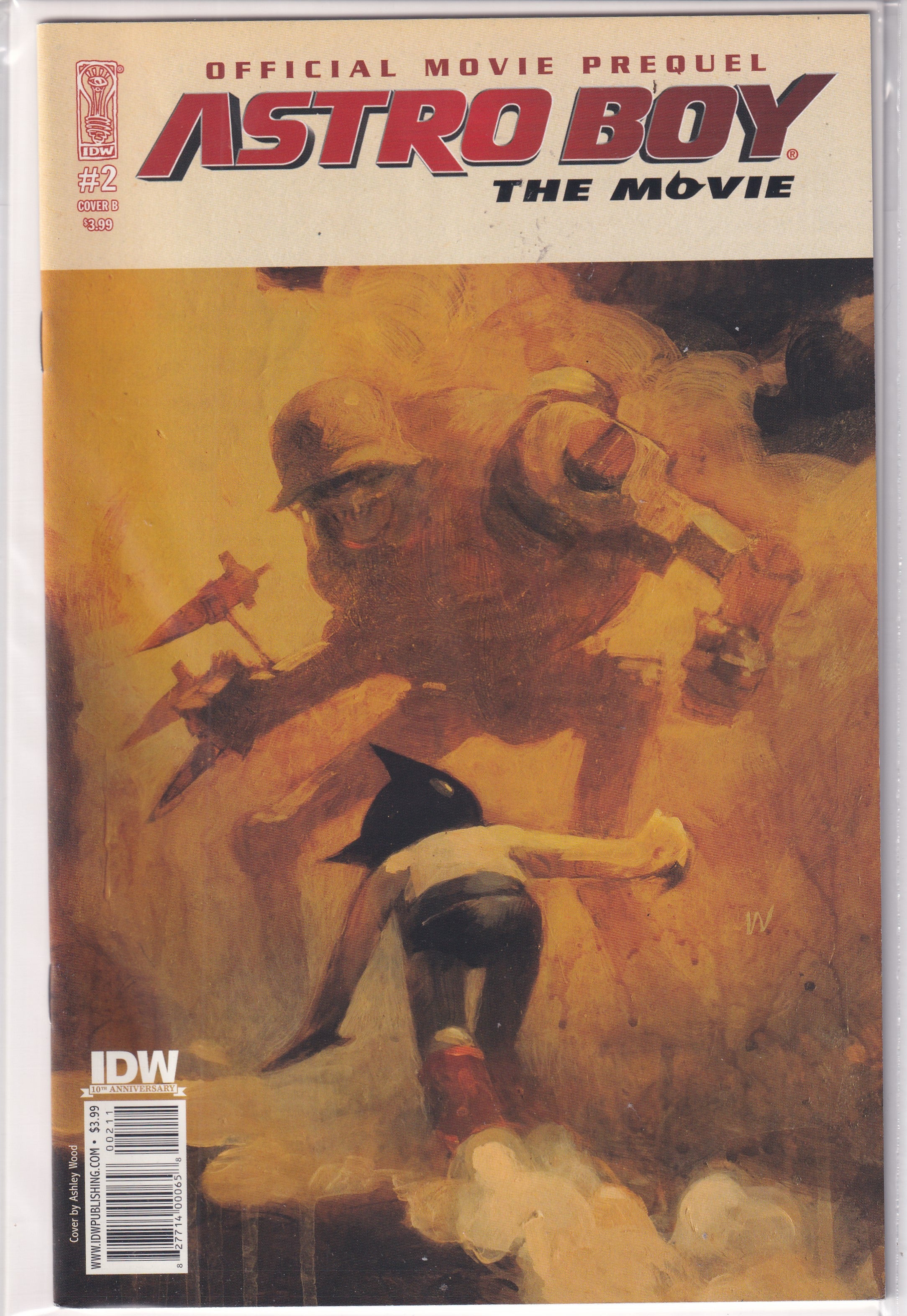 ASTRO BOY THE MOVIE #2 VARIANT - Slab City Comics