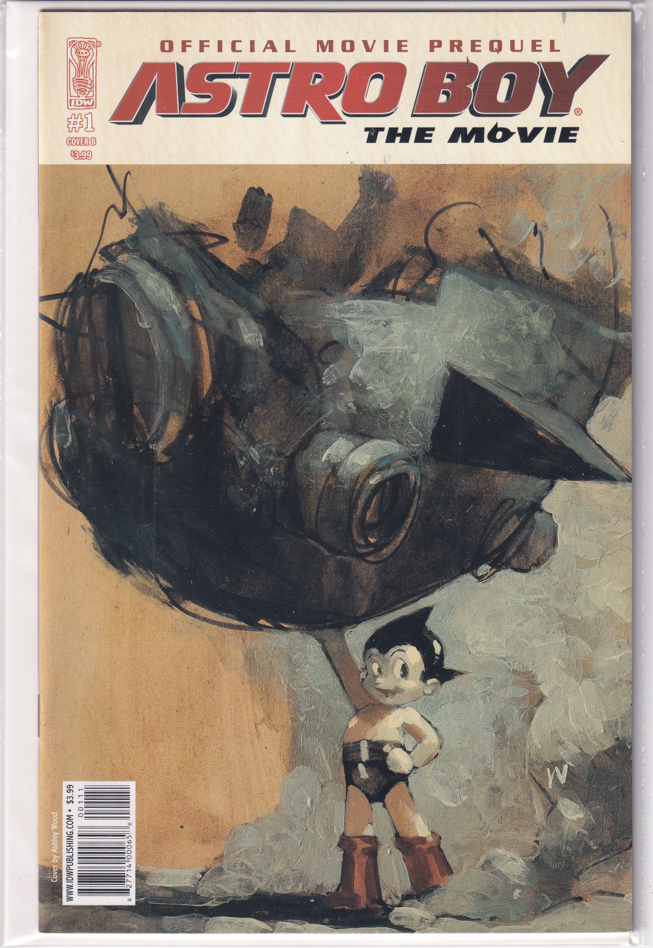ASTRO BOY THE MOVIE #1 VARIANT - Slab City Comics