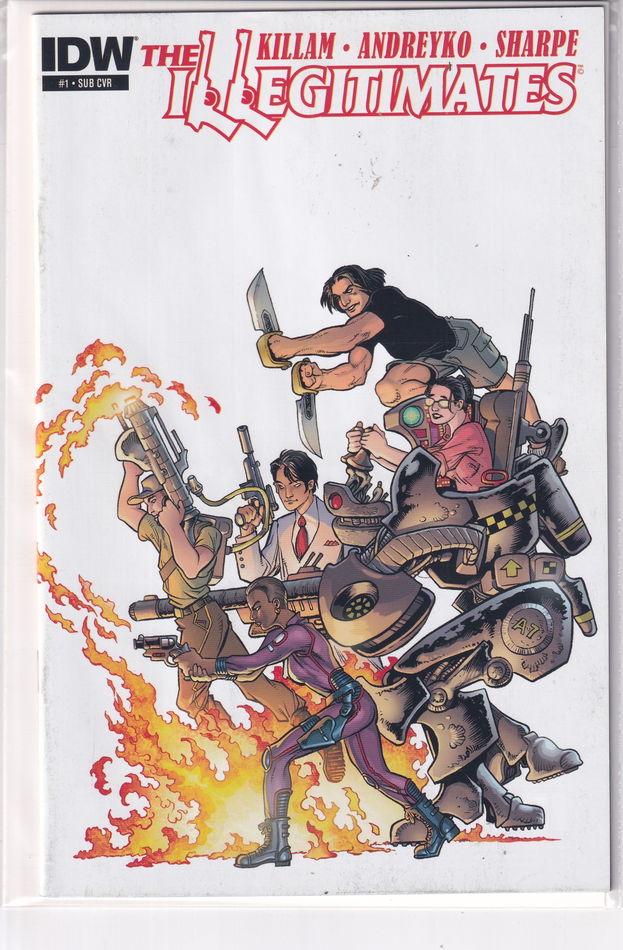 ILLEGITIMATES #1 VARIANT - Slab City Comics