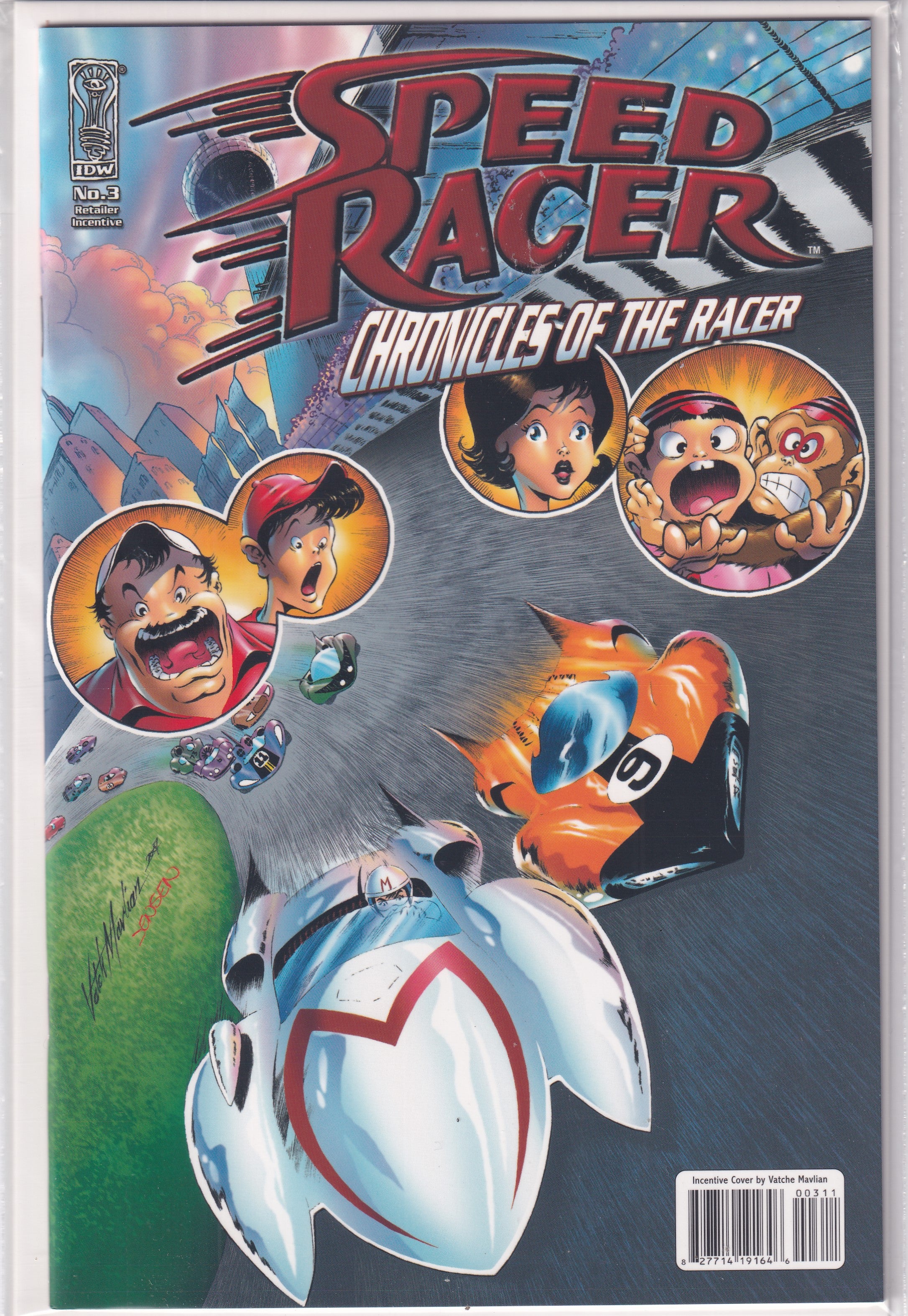 SPEED RACER CHRONICLES OF THE RACER #3 - Slab City Comics