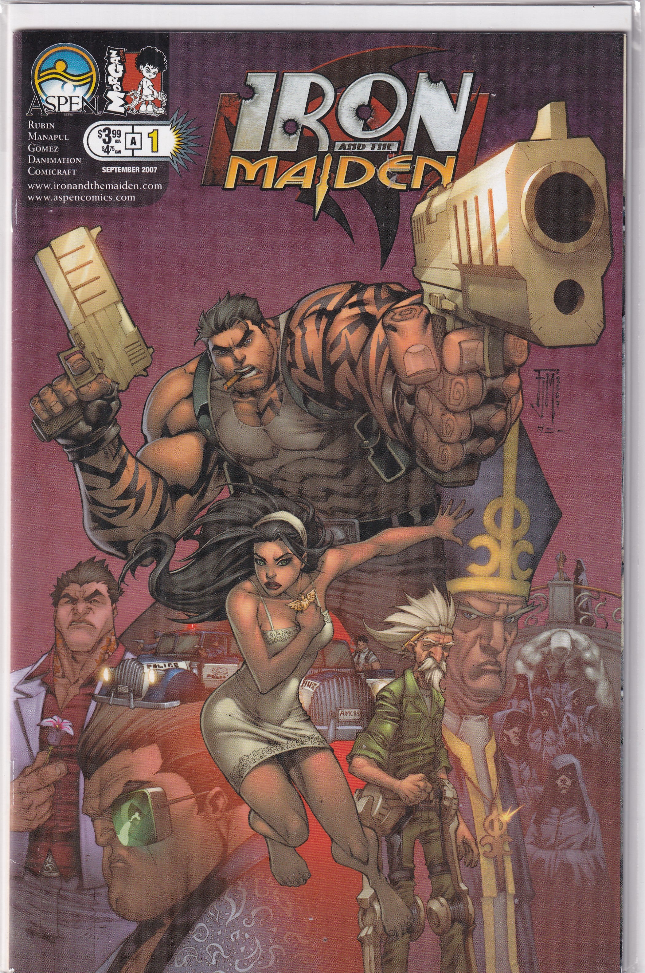 IRON AND THE MAIDEN #1 - Slab City Comics