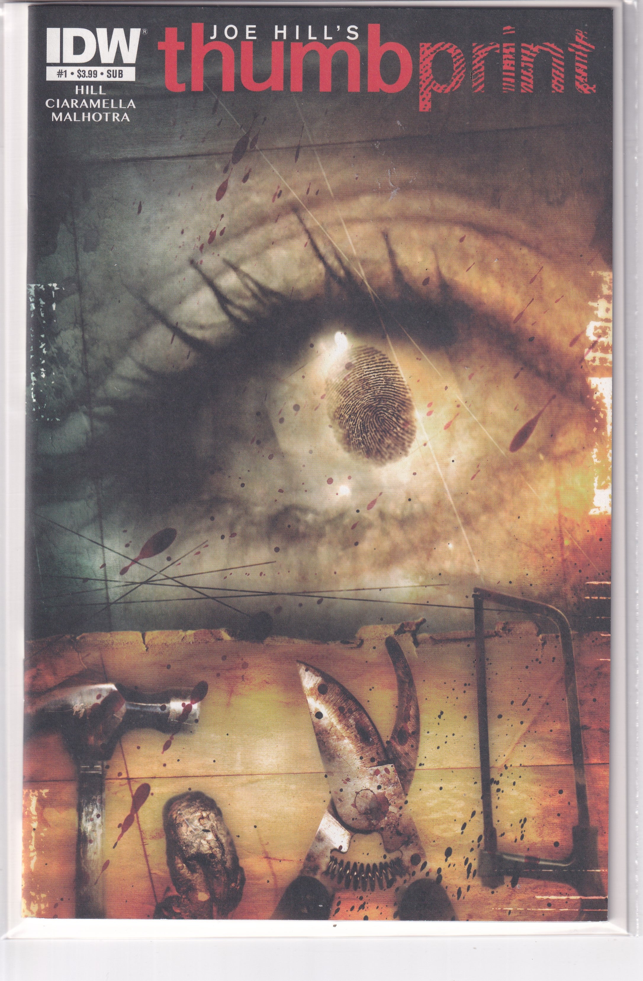 THUMBPRINT #1 - Slab City Comics