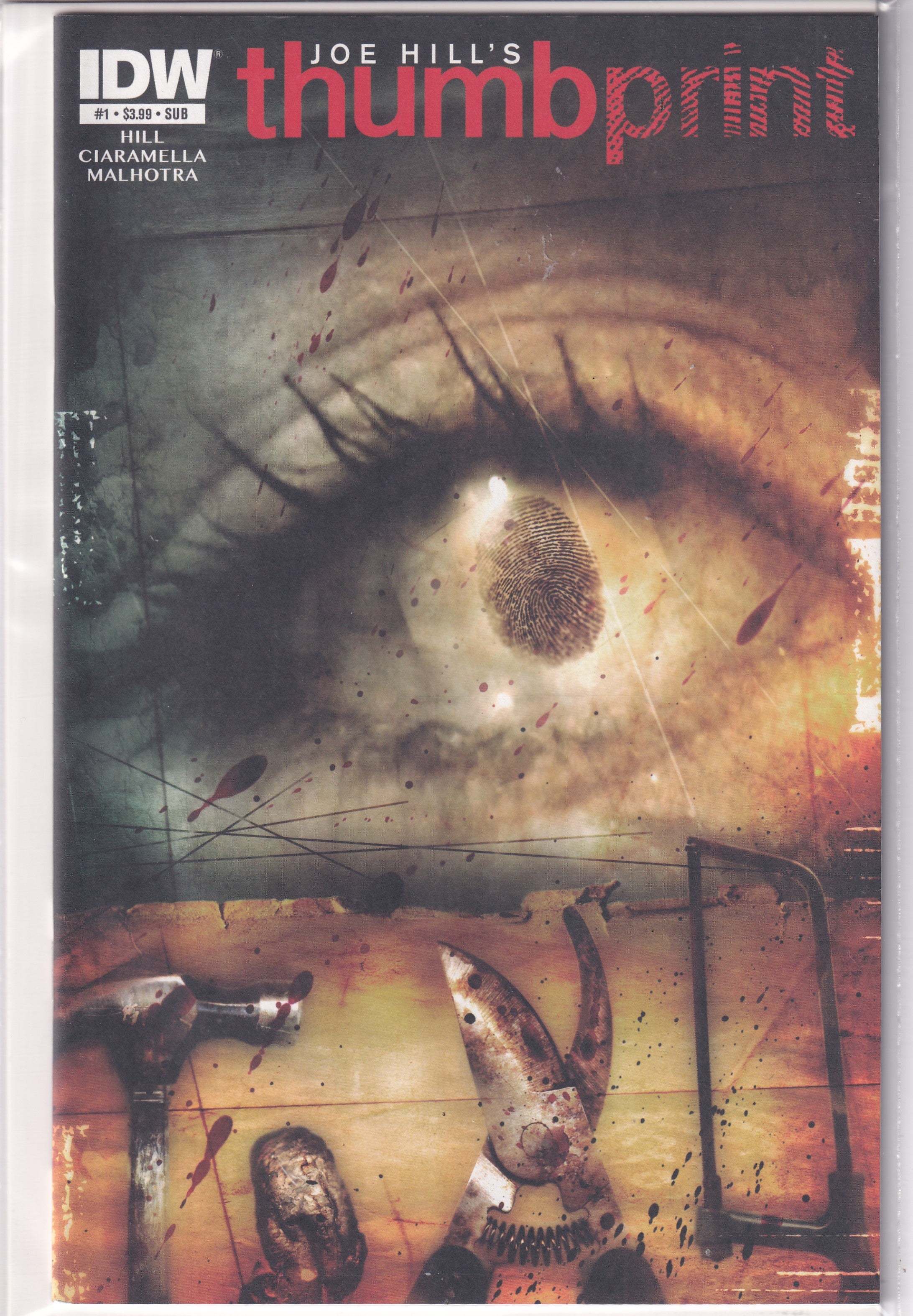 THUMBPRINT #1 - Slab City Comics
