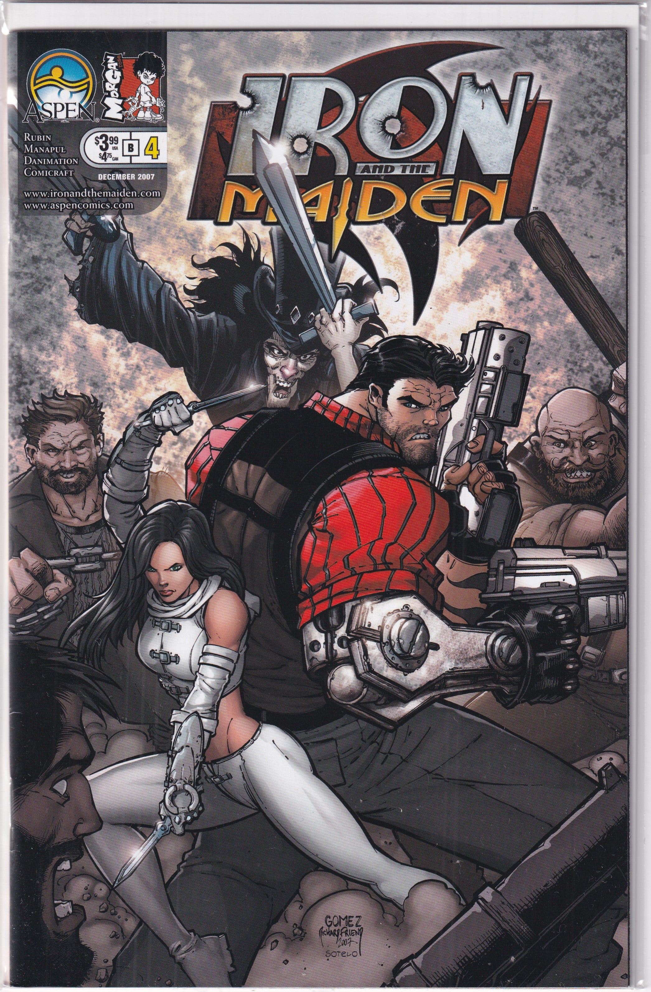 IRON AND THE MAIDEN #5 - Slab City Comics