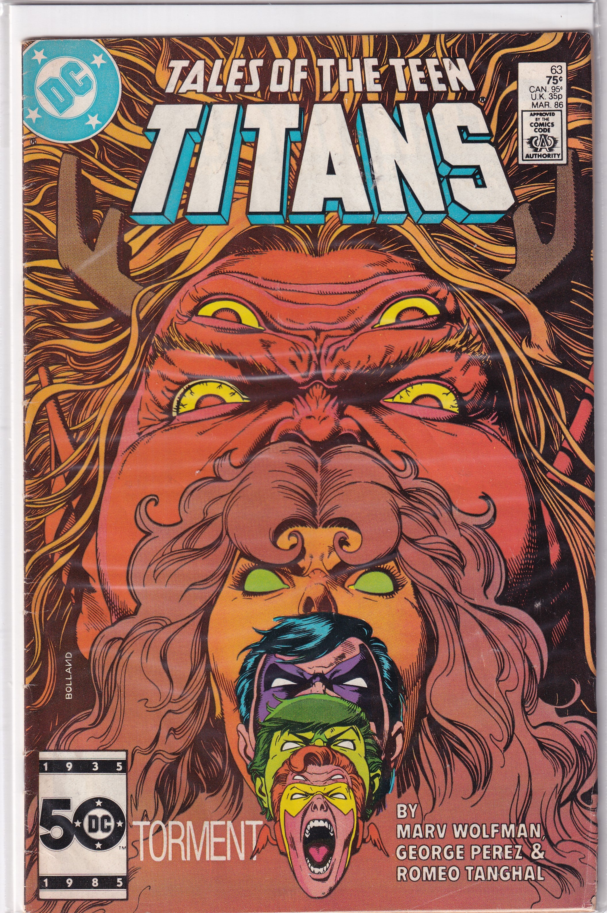 TALES OF THE TEEN TITAN #63 - Slab City Comics