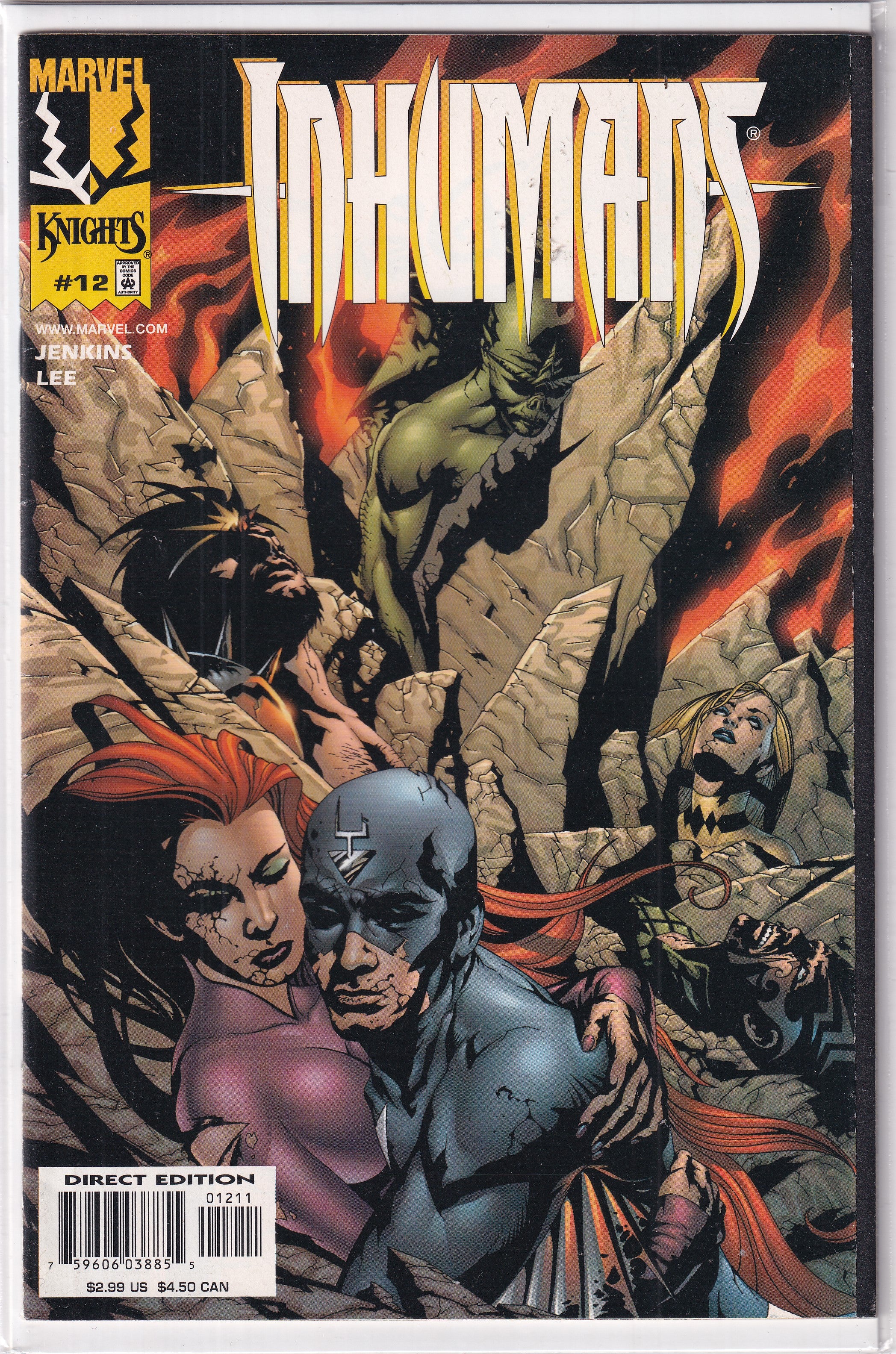 INHUMANS #12 - Slab City Comics