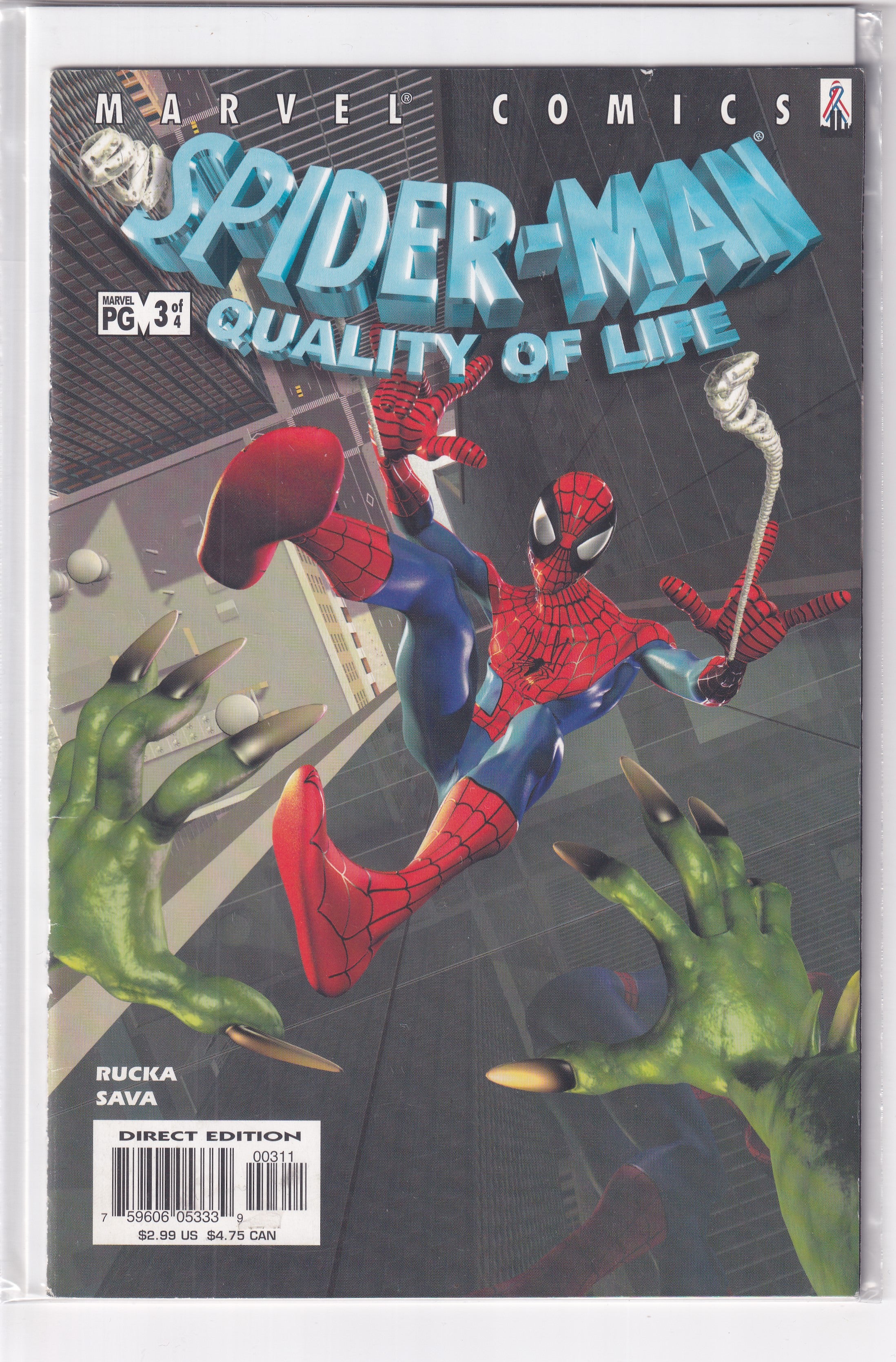 SPIDER-MAN QUALITY OF LIFE #3 - Slab City Comics