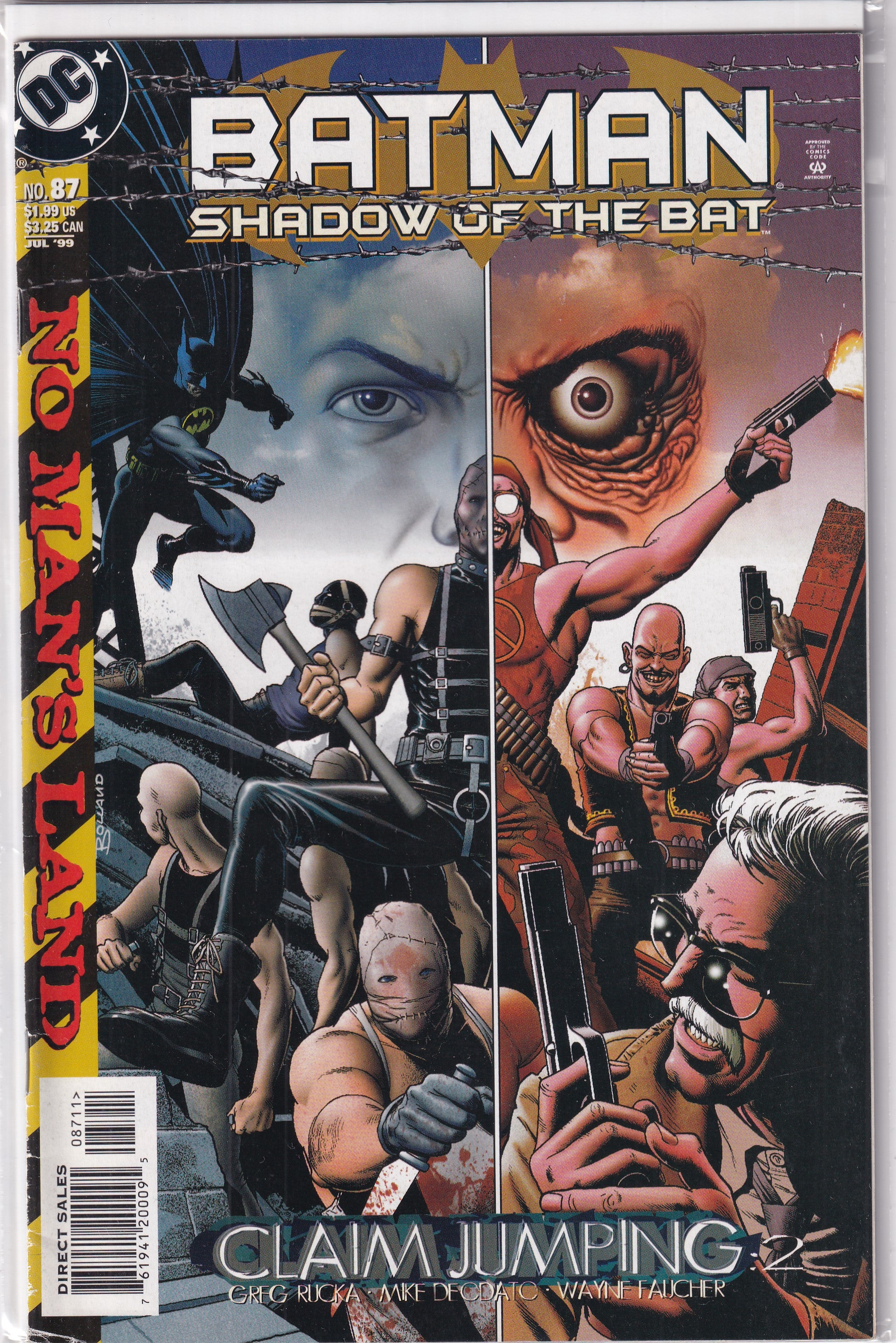 BATMAN SHADOW OF THE BAT #87 - Slab City Comics