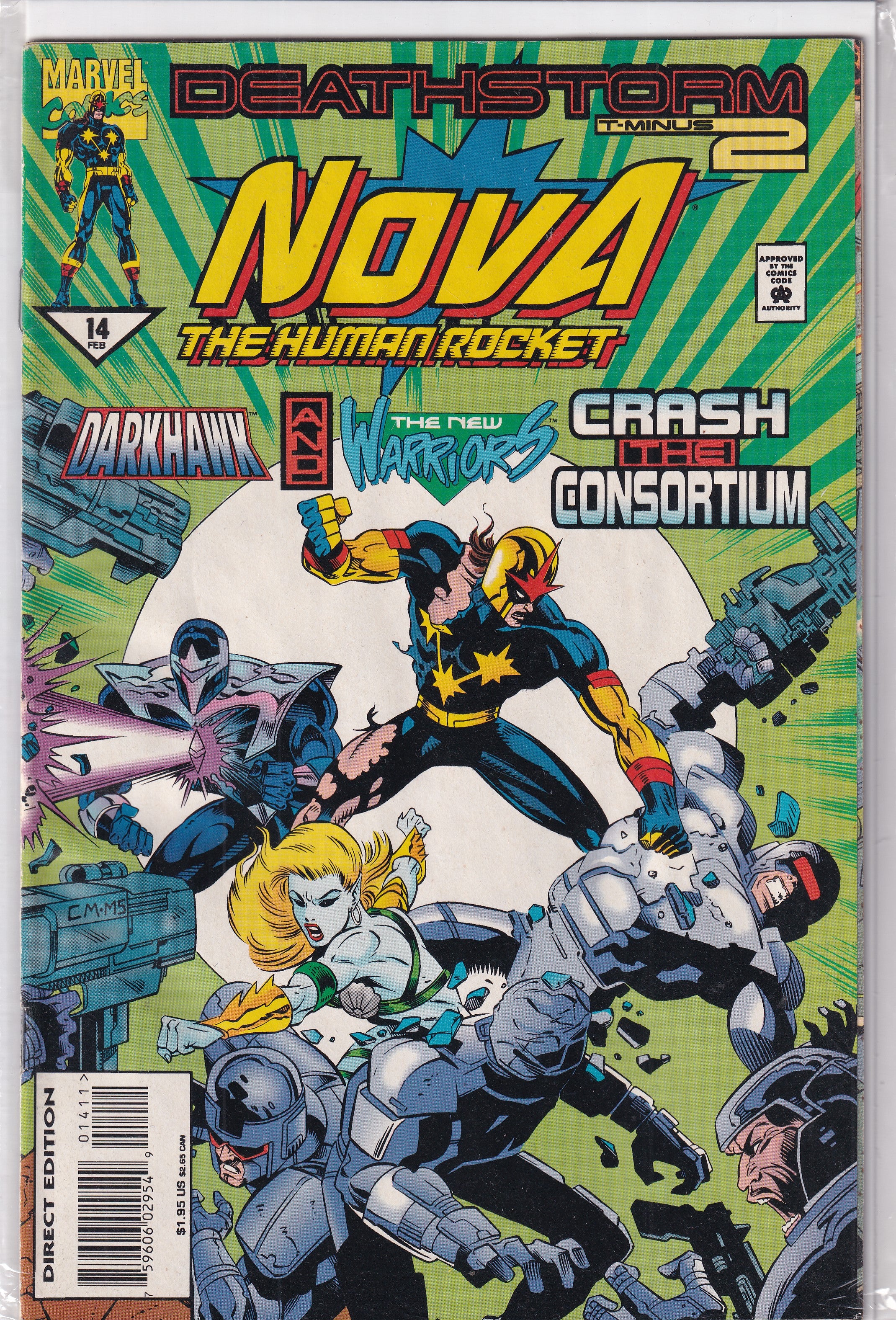 DEATHSTORM NOVA #14 - Slab City Comics
