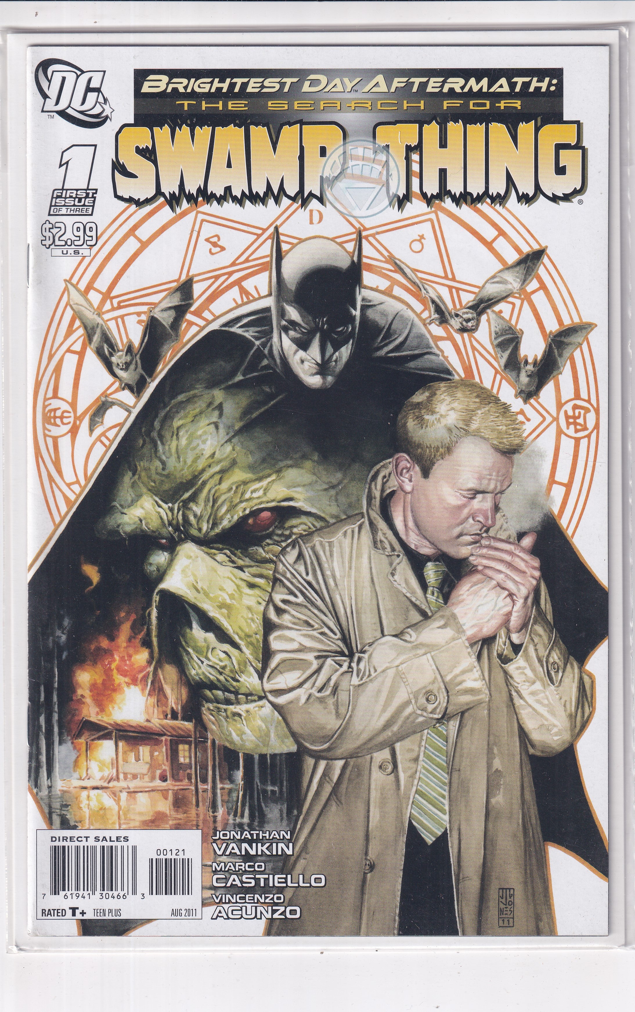 BRIGHTEST DAY AFTERMATH SWAMP THING #1 - Slab City Comics