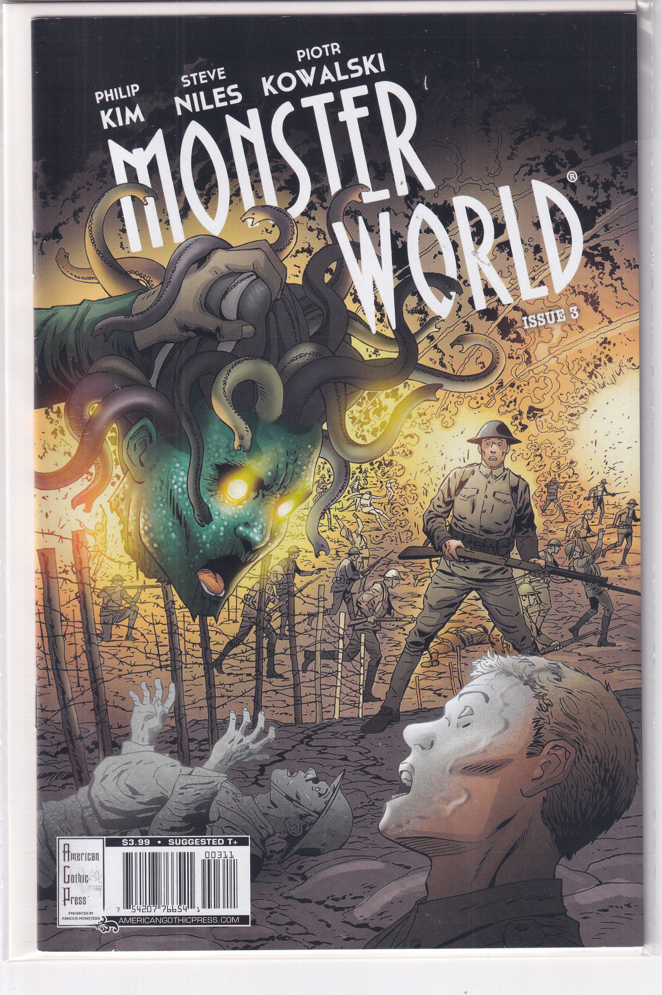 MONSTER WORLD #3 - Slab City Comics