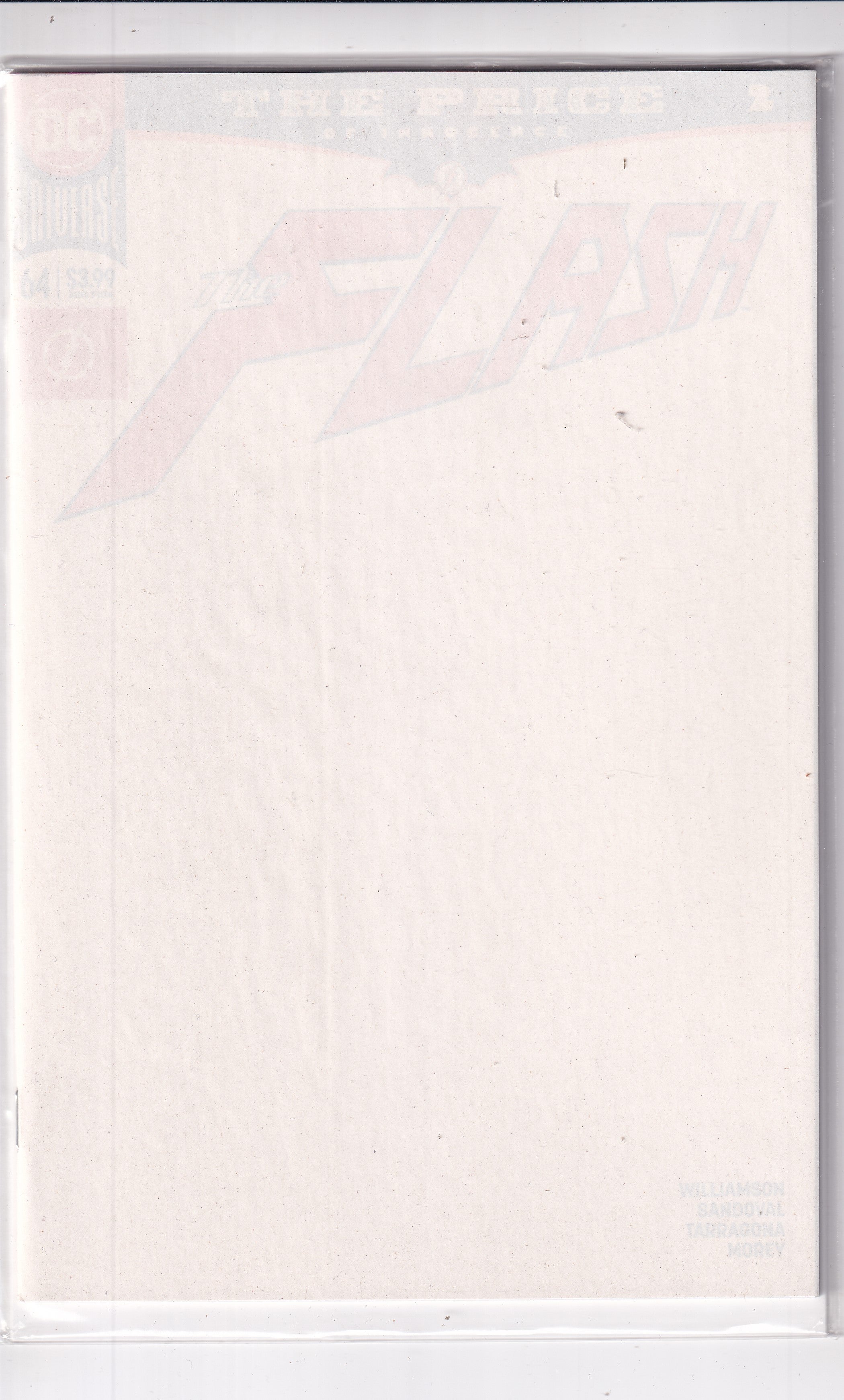FLASH #64 BLANK - Slab City Comics