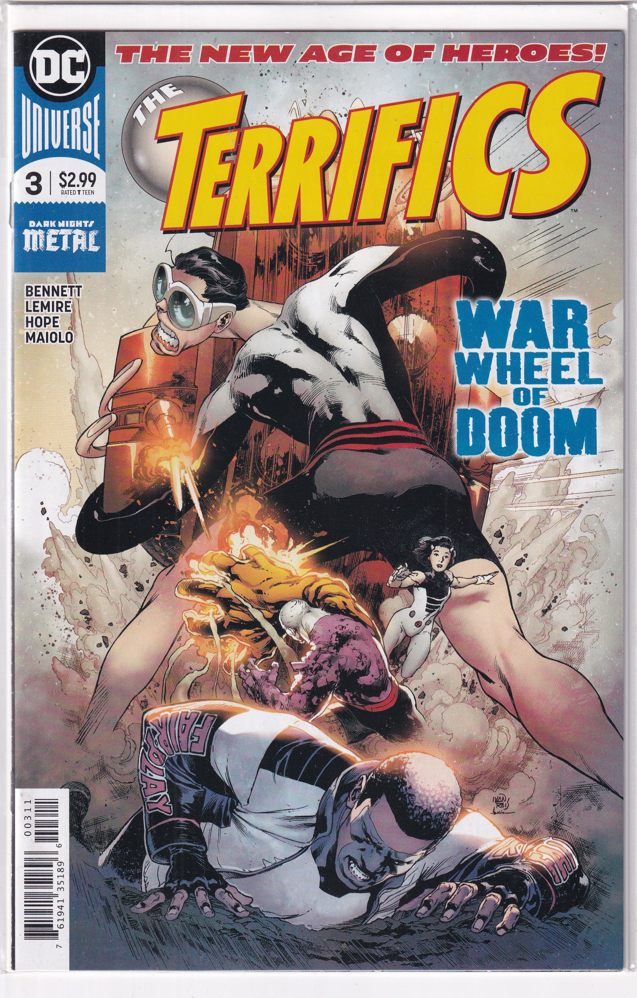 TERRIFICS #3 - Slab City Comics