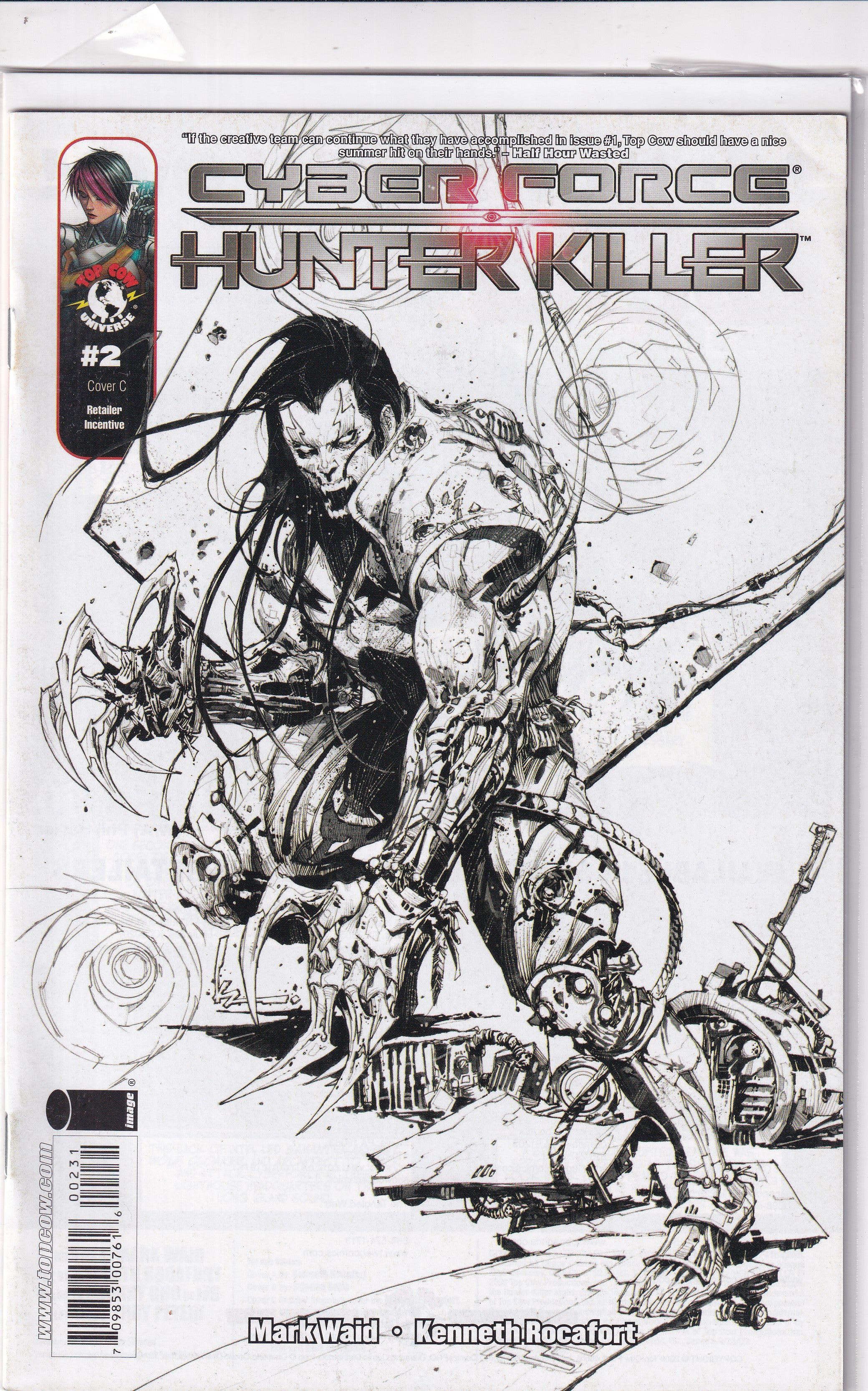 CYBER FORCE HUNTER KILLER #2 VARIANT - Slab City Comics